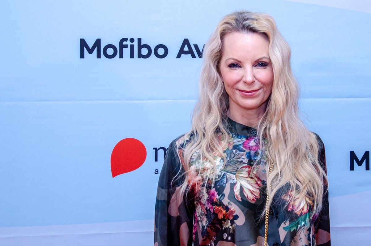 Julie Rugaard strålede på den røde løber ved Mofibo Awards.