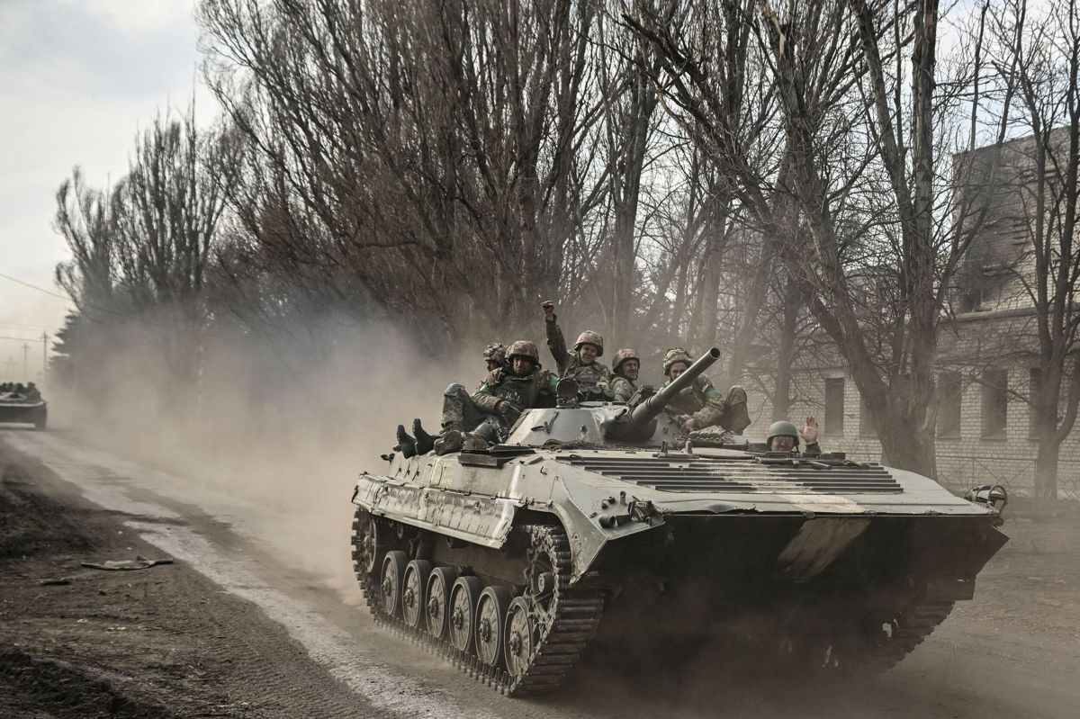 Både Ukraine og Rusland har investeret stort i at få kontrol over byen Bakhmut. (Arkivfoto).