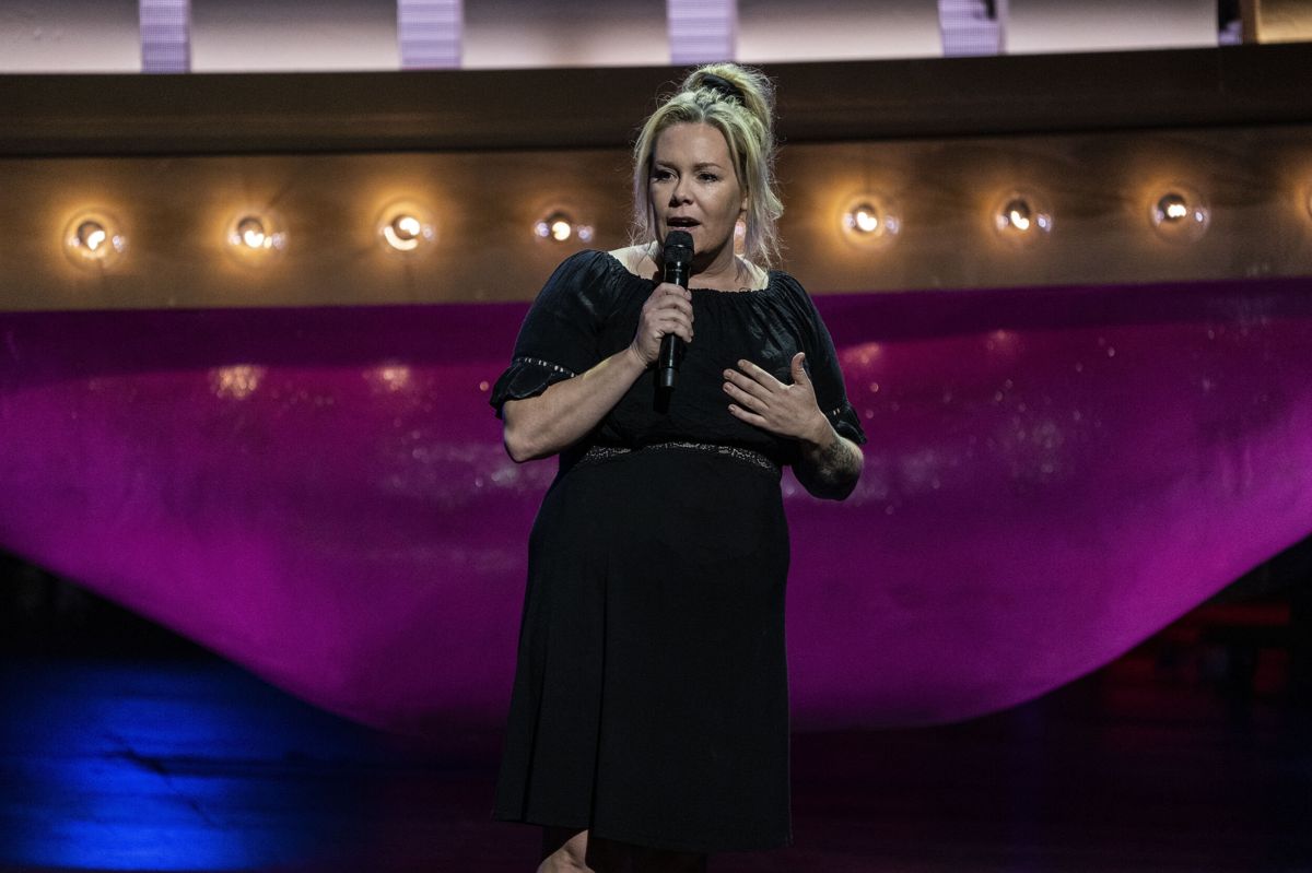 Linda P blev belønnet med prisen som Årets Komiker til Zulu Comedy Galla i 2009 for sit onemanshow, "Rommen er en tøjte". (Arkivfoto).