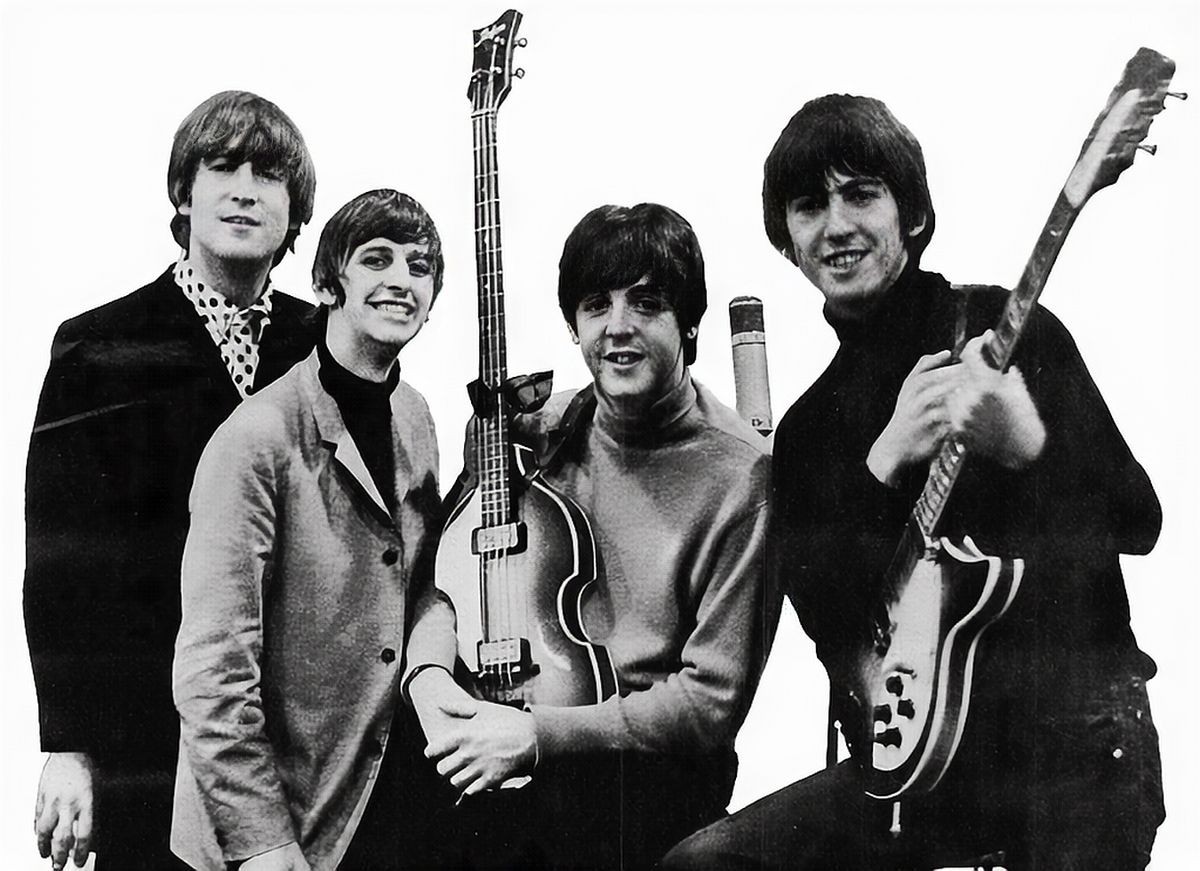 Den originale The Beatles-besætning John Lennon, Ringo Star, Paul McCartney og George Harrison.