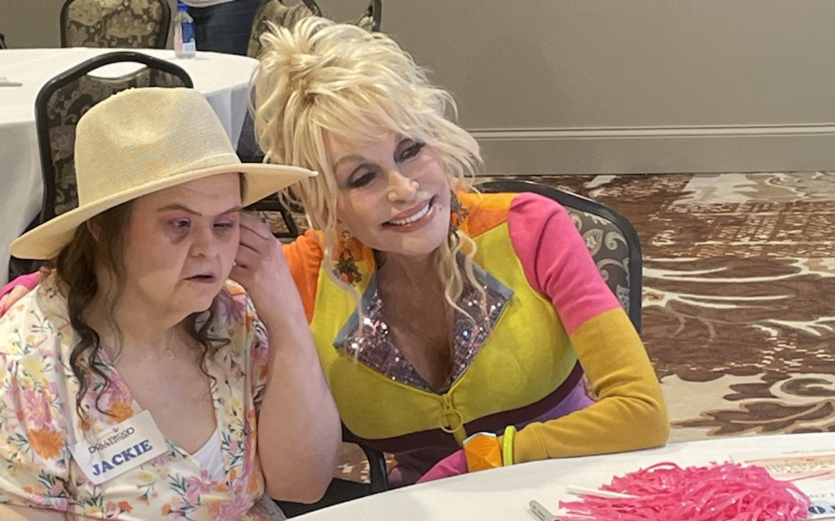 Dolly Parton og Jackie Carroll