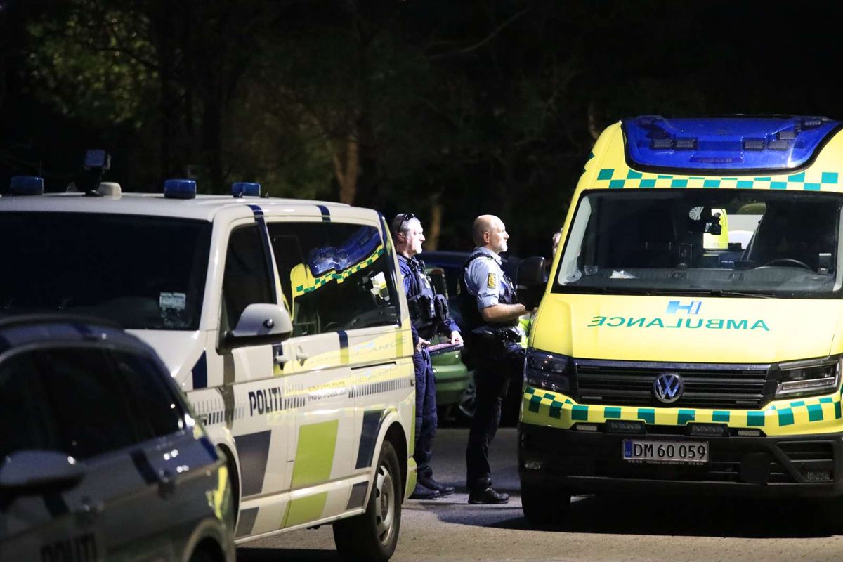 Drengen kom til skade i forbindelse med knivstikkeriet.