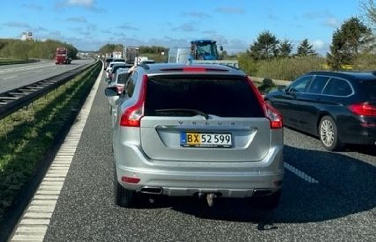 Pinsetrafikken kan medføre kø og forsinkelser.