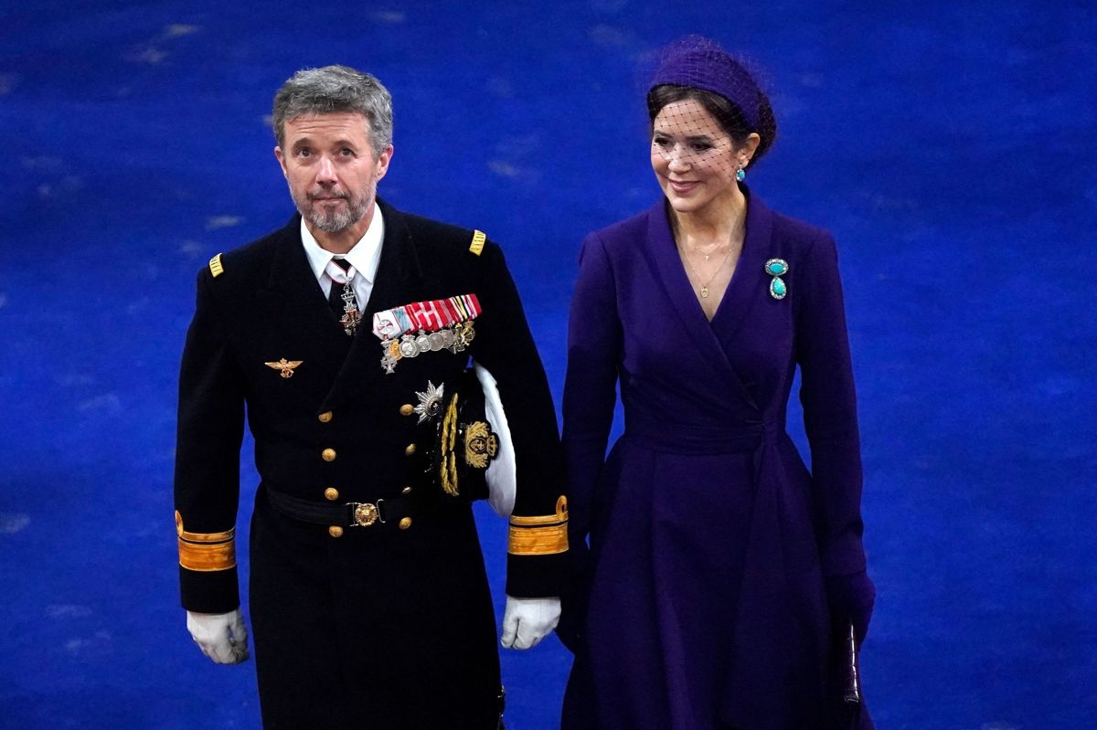 Kronprins Frederik og kronprinsesse Mary deltog i kroningen af kong Charles i Storbritannien den 6. maj 2023. (Arkivfoto).