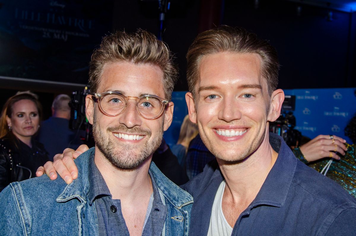Frederik Haun og Morten Kjeldgaard håber det hele kommer til at klappe søndag, hvor den står på bryllupsfest.