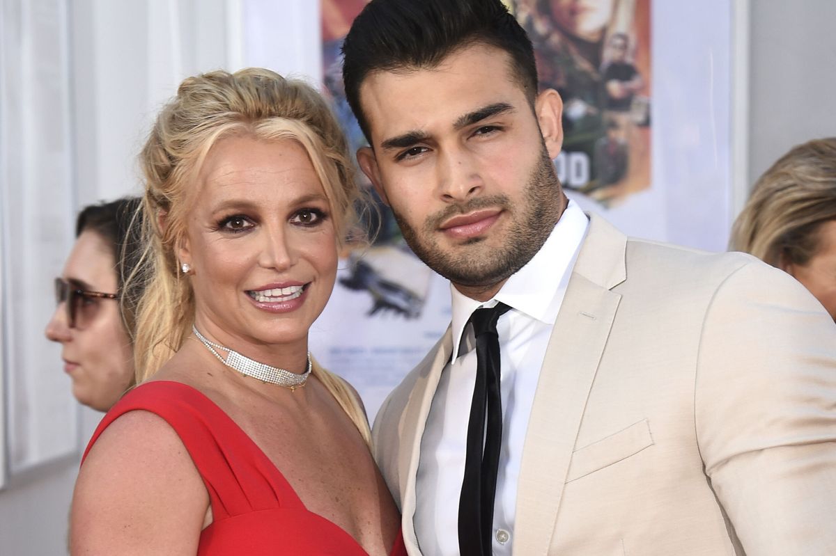 41-årige Britney Spears blev gift i 2022 med den 12 år yngre skuespiller og model Sam Asghari. (Arkivfoto).
