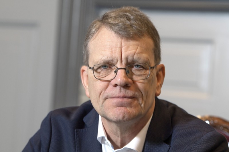 - Det er rigtigt godt, at Realdania er med på et projekt, hvor vi tænker kulturen sammen med restaurationsdelen. Og det gør jo i hvert fald også, at jeg tror på, at Realdania også vil være med i projektet, når vi senere skal have den lidt større tegnebog frem, siger Brønderslev Kommunes borgmester Mikael Klitgaard (V). Arkivfoto: Henrik Louis