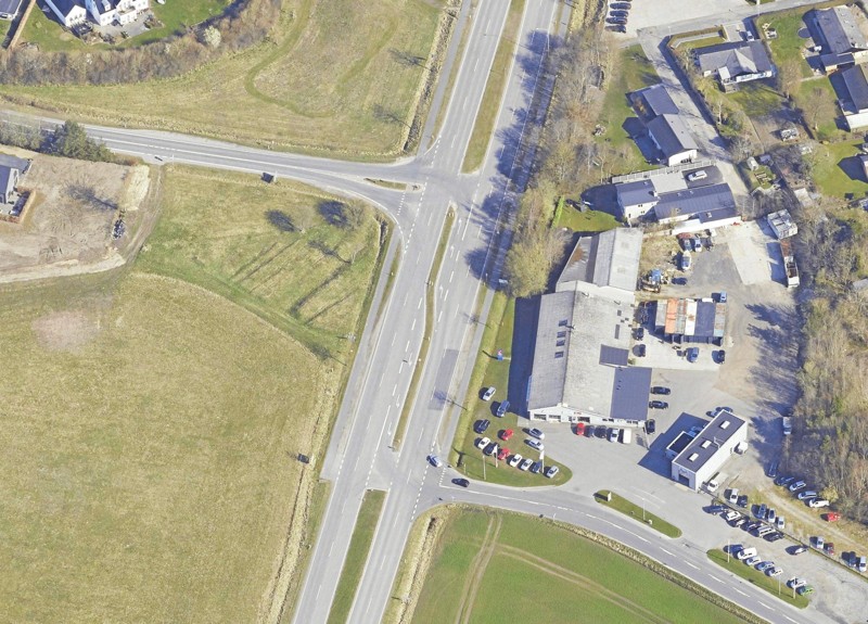 Det dobbelte kryds på Hobro har fået ny signalregulering.