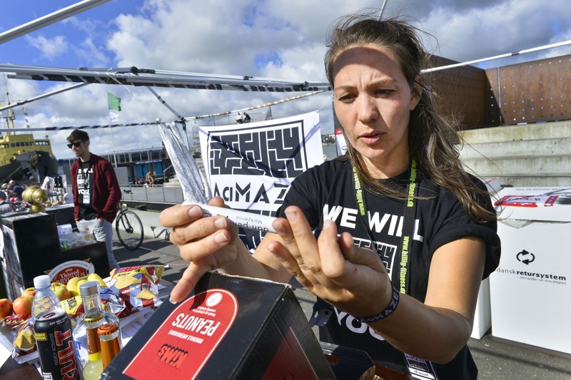Kathrine Skovsgaard glæder sig over den store tilslutning til AaMAZE Festival. Arkivfoto: Michael Koch