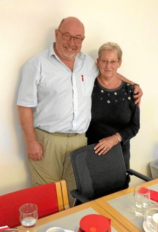 HC og Inger Krogh fra HK Senior. Foto: Privat.