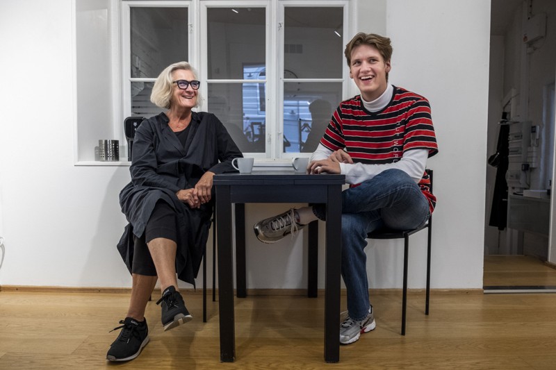 Samarbejdet med Grethe Grundahl er noget af det, Karl-Anton glæder sig allermest til. Foto: Lasse Sand.
