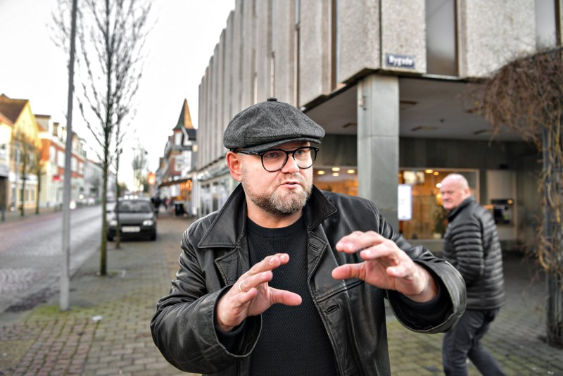 Handelschef Lars Bisgaard efterlyser folk, der kan skabe ekstra julehygge i Brønderslev.
Arkivfoto: Claus Søndberg