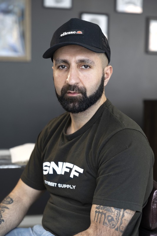 Sallam har været selvstændig siden han gik ud af gymnasiet - men inden for flere forskellige felter. Foto: Claus Søndberg