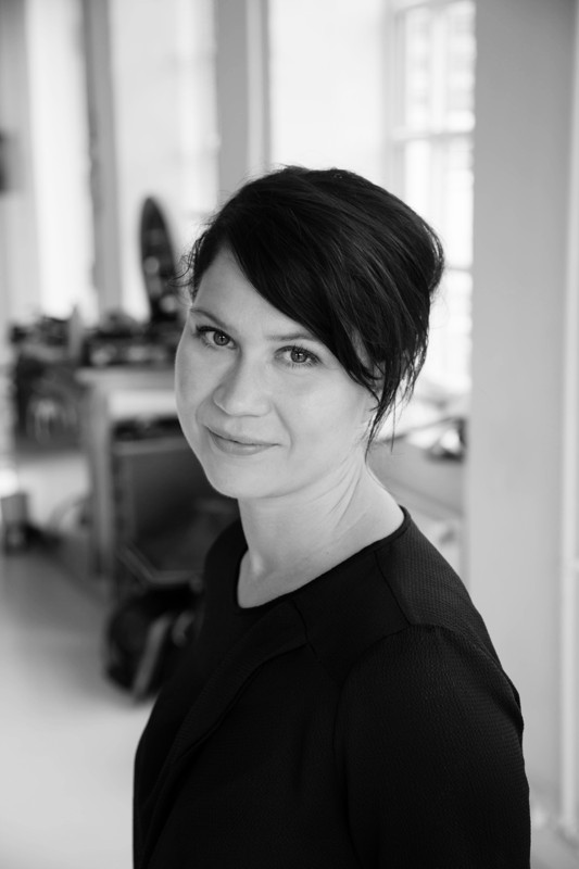 Producer Senia Dremstrup var også med på filmholdet, da tv-serien Norskov blev optaget i Frederikshavn