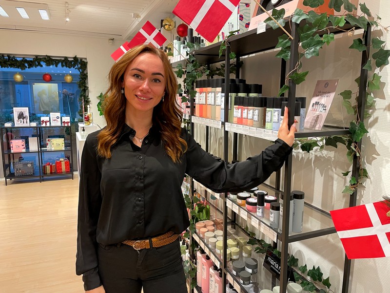 Emma Maltesen Staugaard åbnede Frisør La'Belle i Grangårdscentret i Støvring for et år siden.