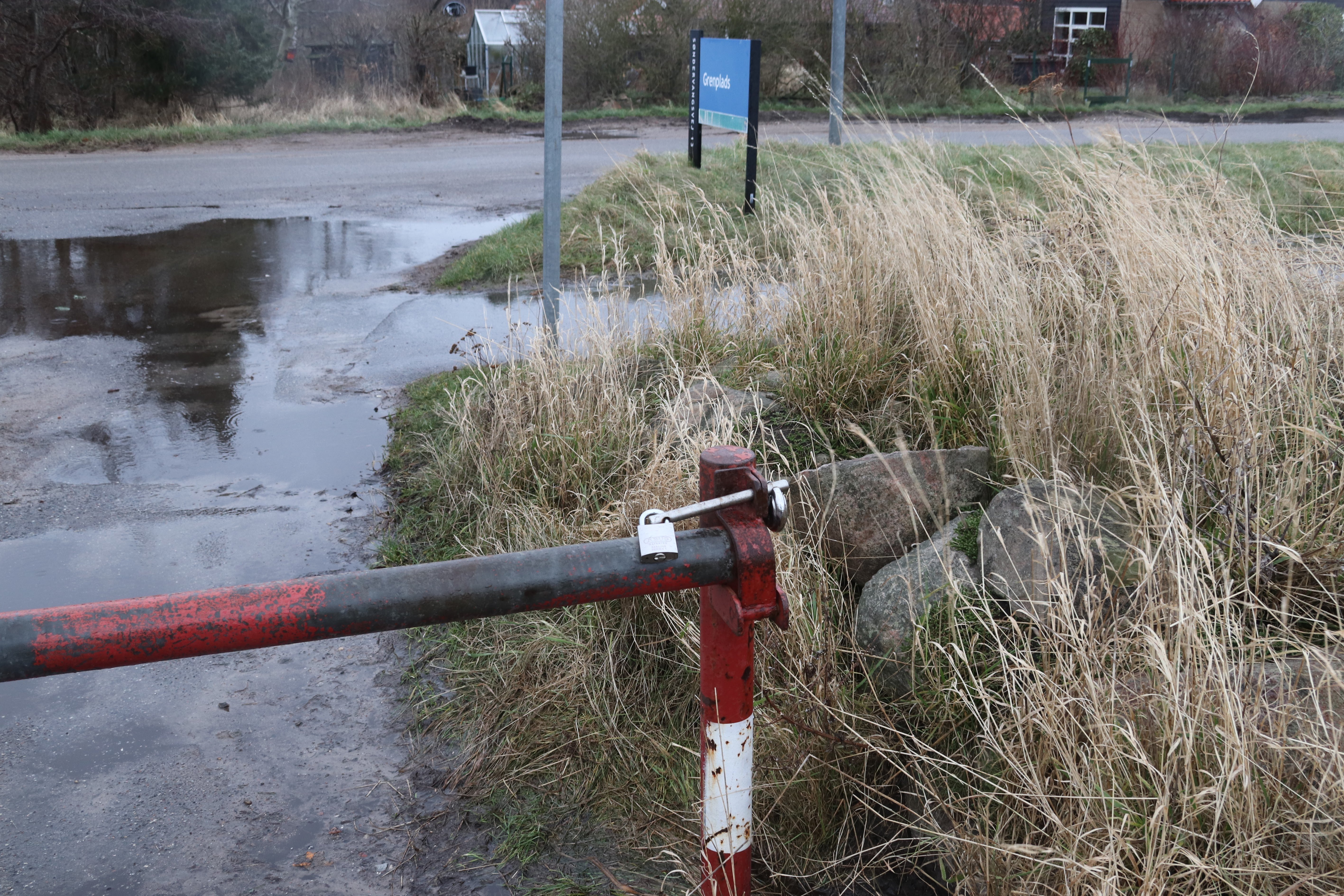 En borger har i følge Odsherred Kommune hindret adgang til grenpladsen i Rørvig.
