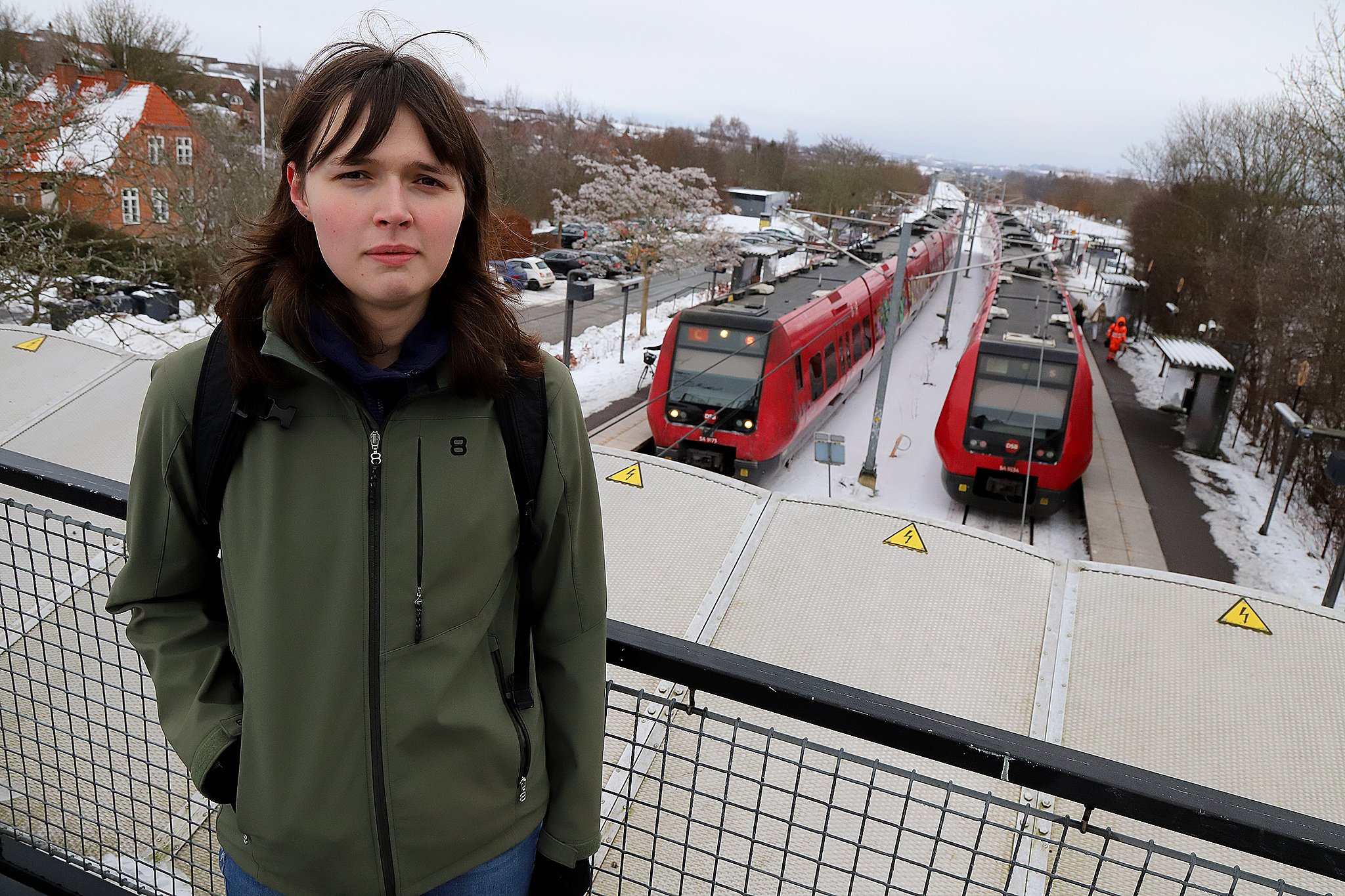 Ingeniørstuderende Viktoria Skov har udtænkt et projekt, som vil skære en halv time af rejsetiden mellem Roskilde og Hillerød.