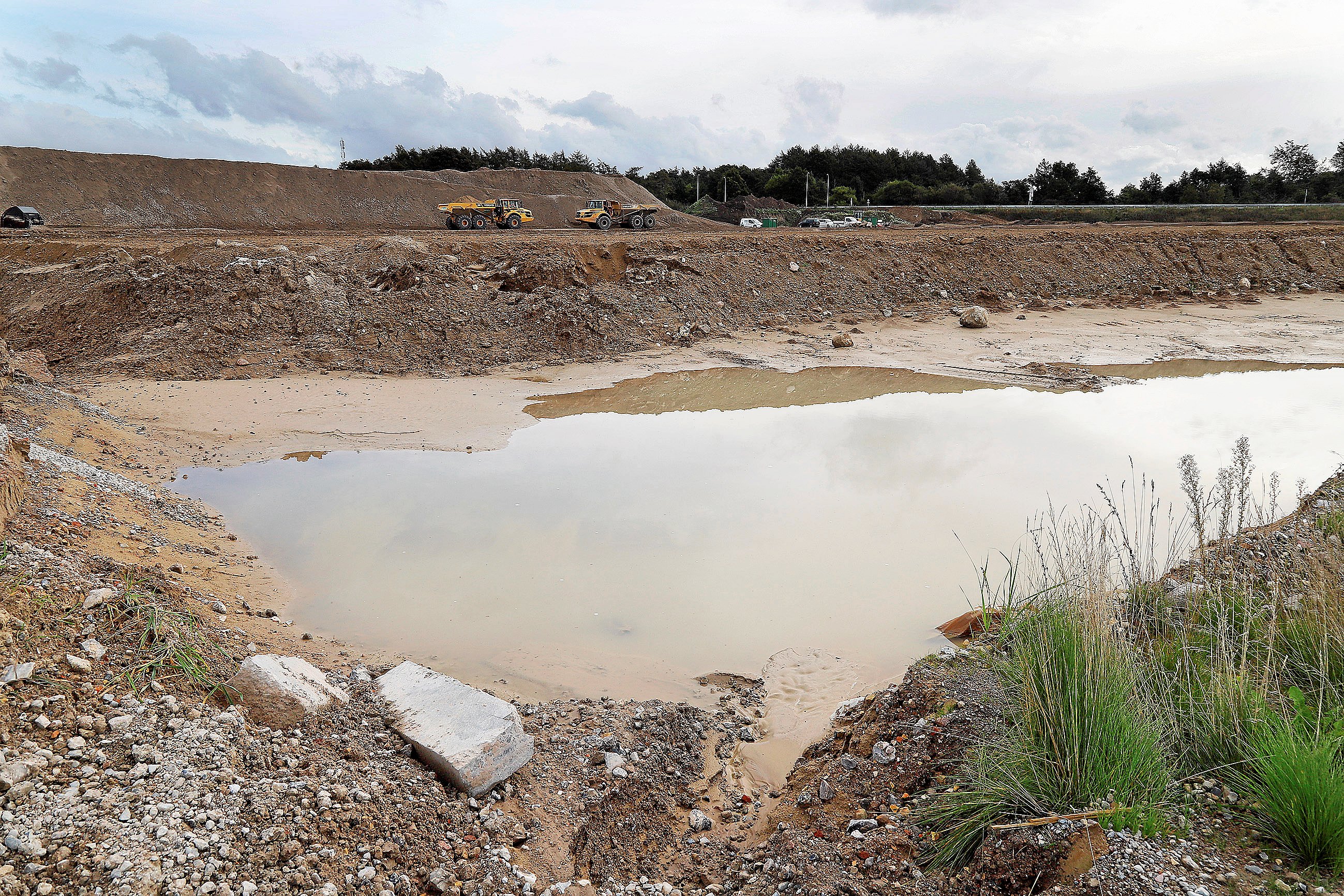 Remco Ressourcecenter skal udgøre den ene halvdel af det enorme areal, SCT Transport ejer i Farremosen. SCT’s hovedkvarter er allerede etableret og udgør den anden.