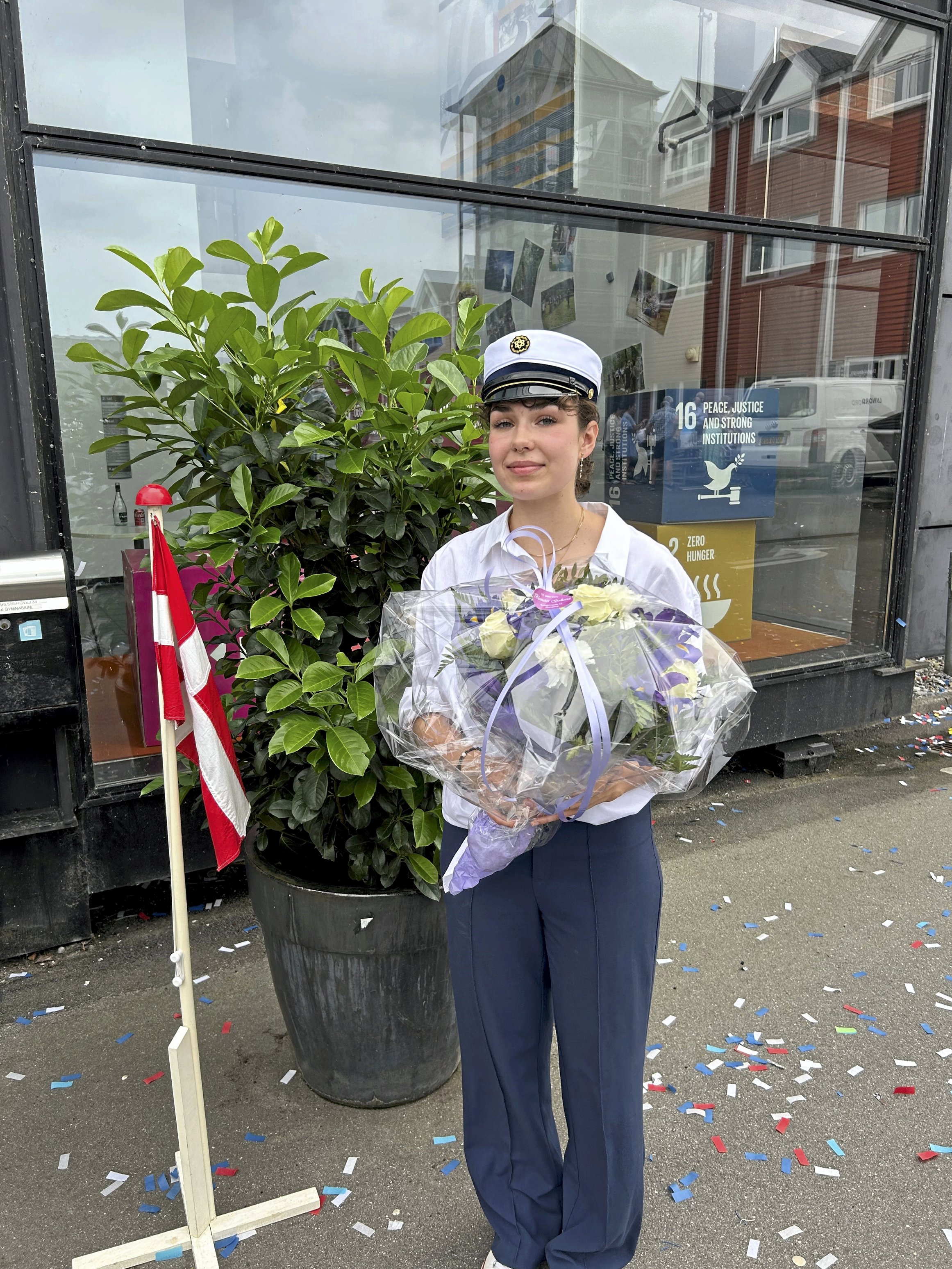 Silja Tolver Peters Løjmand glæder sig til at få mere tid til træning og til at have fri, når hun har fri. Privatfoto