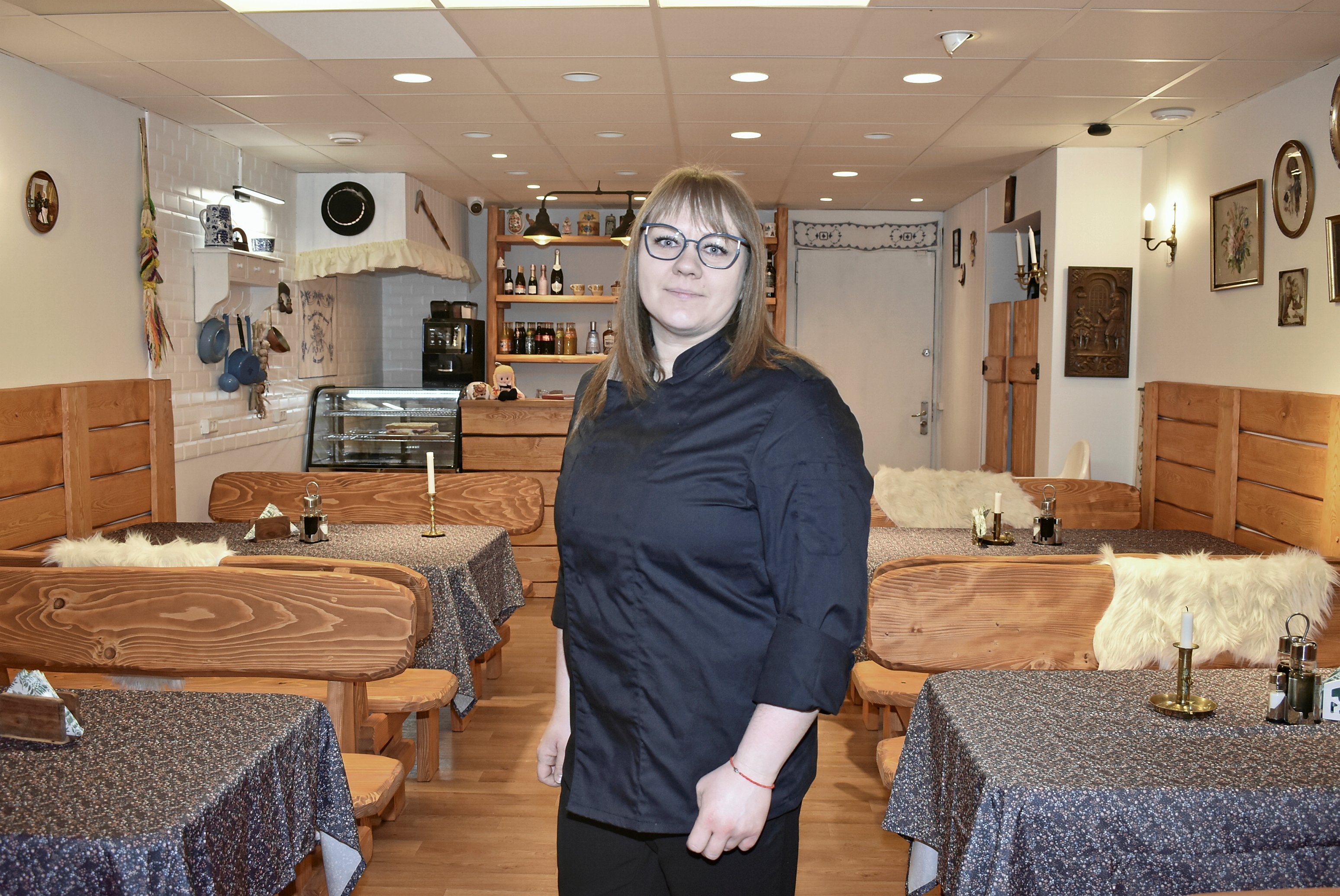 I weekenden var der åbningsfest i den nye restaurant i city.