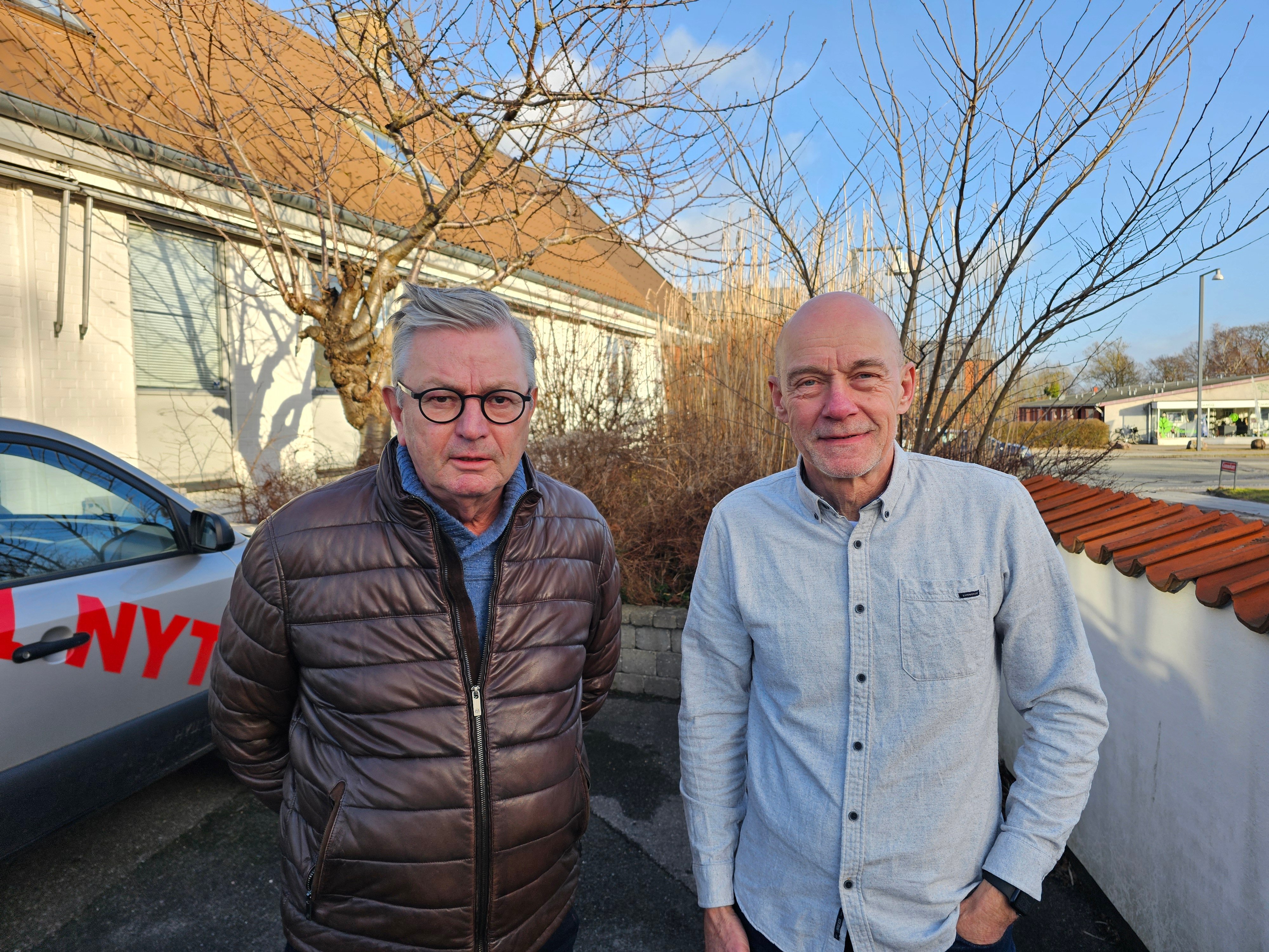 Jens Erik Marcussen, formand for Ældre Sagen Glostrup og Steen Ledsager, næstformand, er ikke imponerede af regeringens udspil.