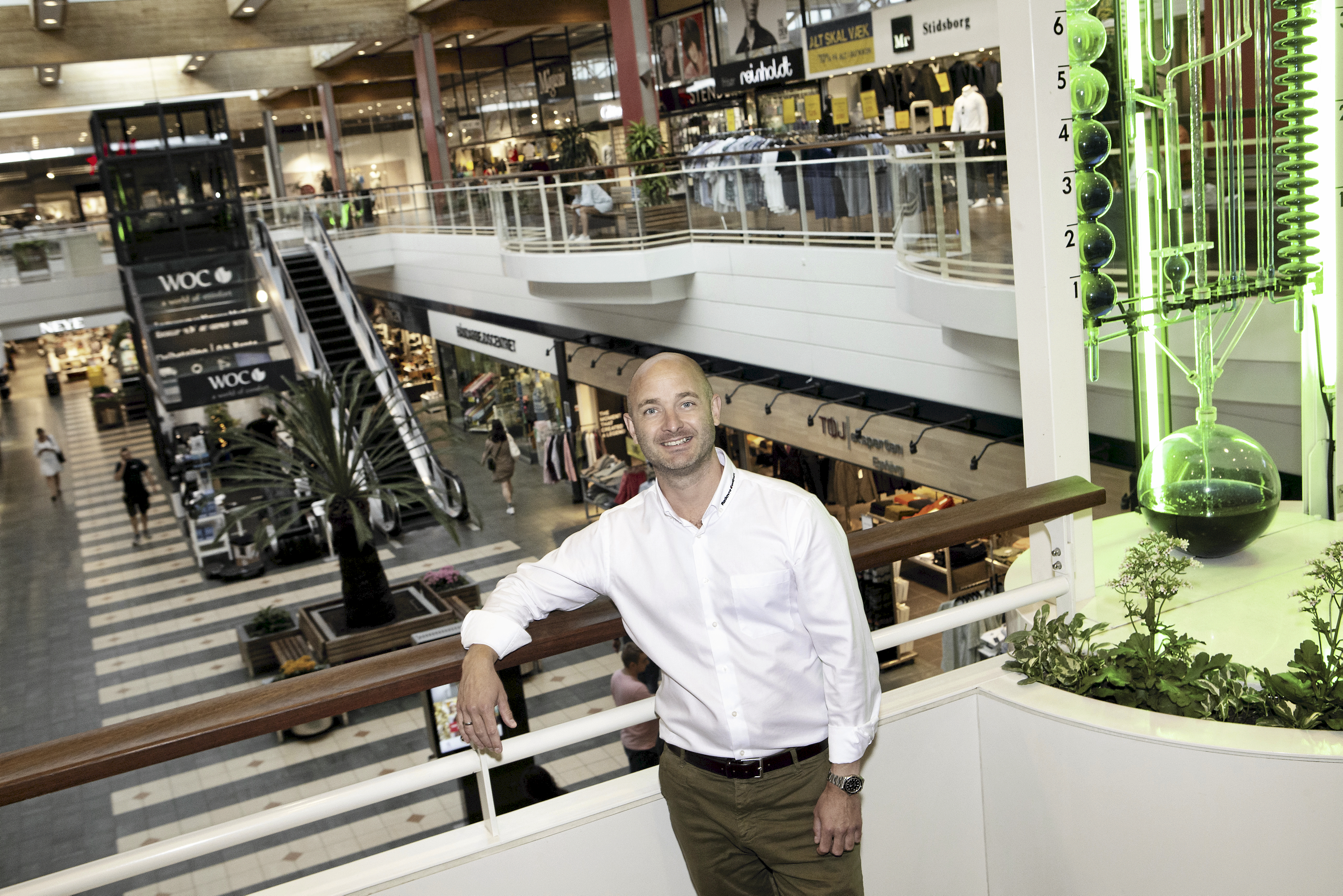 Jacob Birkbøll har siden 2021 været administrerende direktør i det familieejede shoppingcenter Rødovre Centrum.