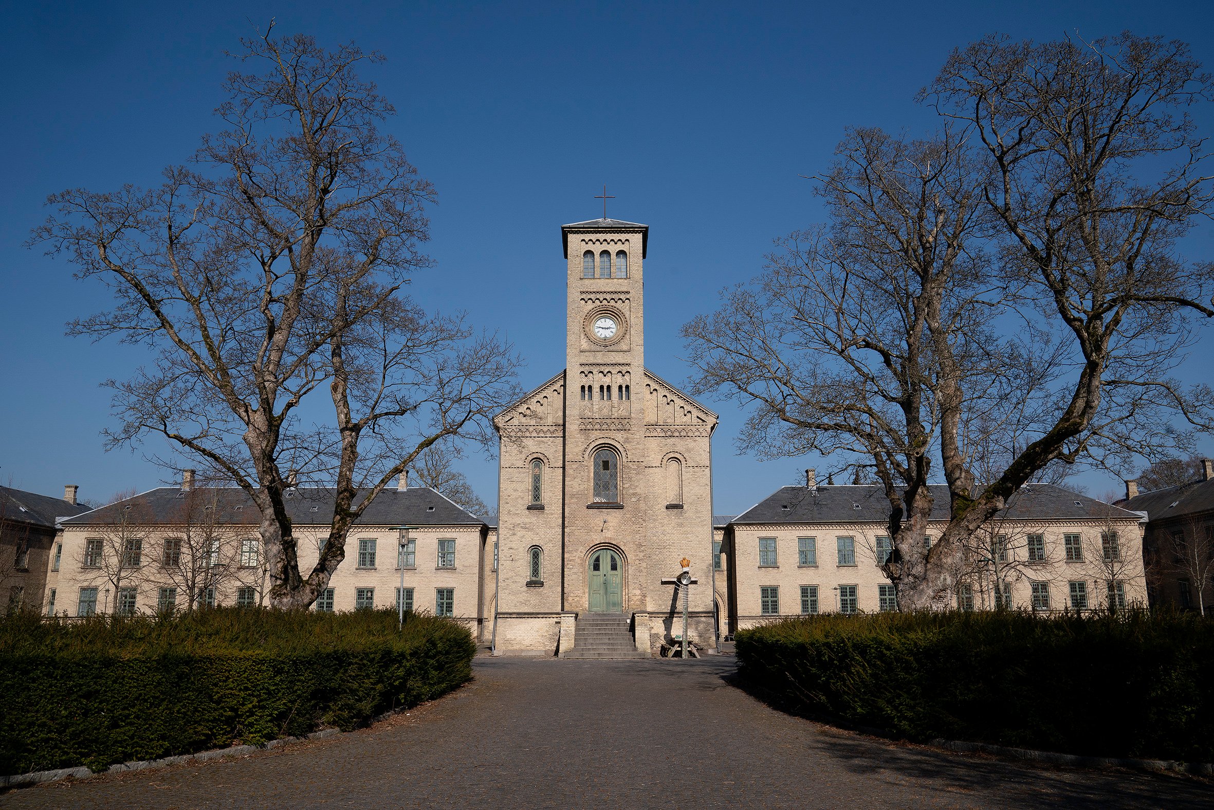 Kurhuset i den vestlige del af Sct. Hans Hospital i Roskilde, som Amalie Skram lærte at kende, da hun lod sig indlægge.
