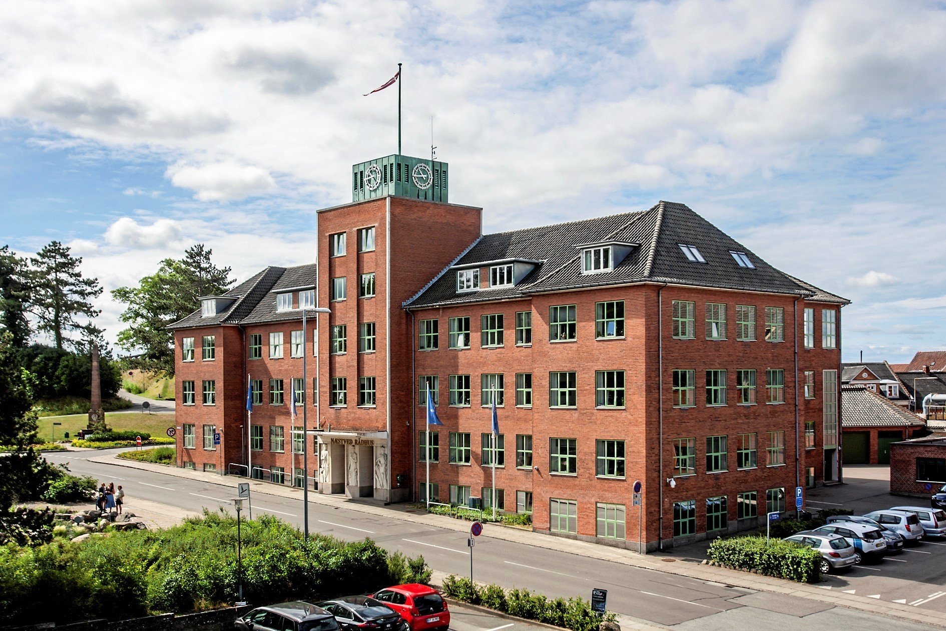 Det er her på Rådhuset i Teatergade, at Camilla Nowak Kirkedal kommer til at have sin daglige gang - sammen med borgmester Carsten Rasmussen og de øvrige direktører. Foto: Jens Wollesen