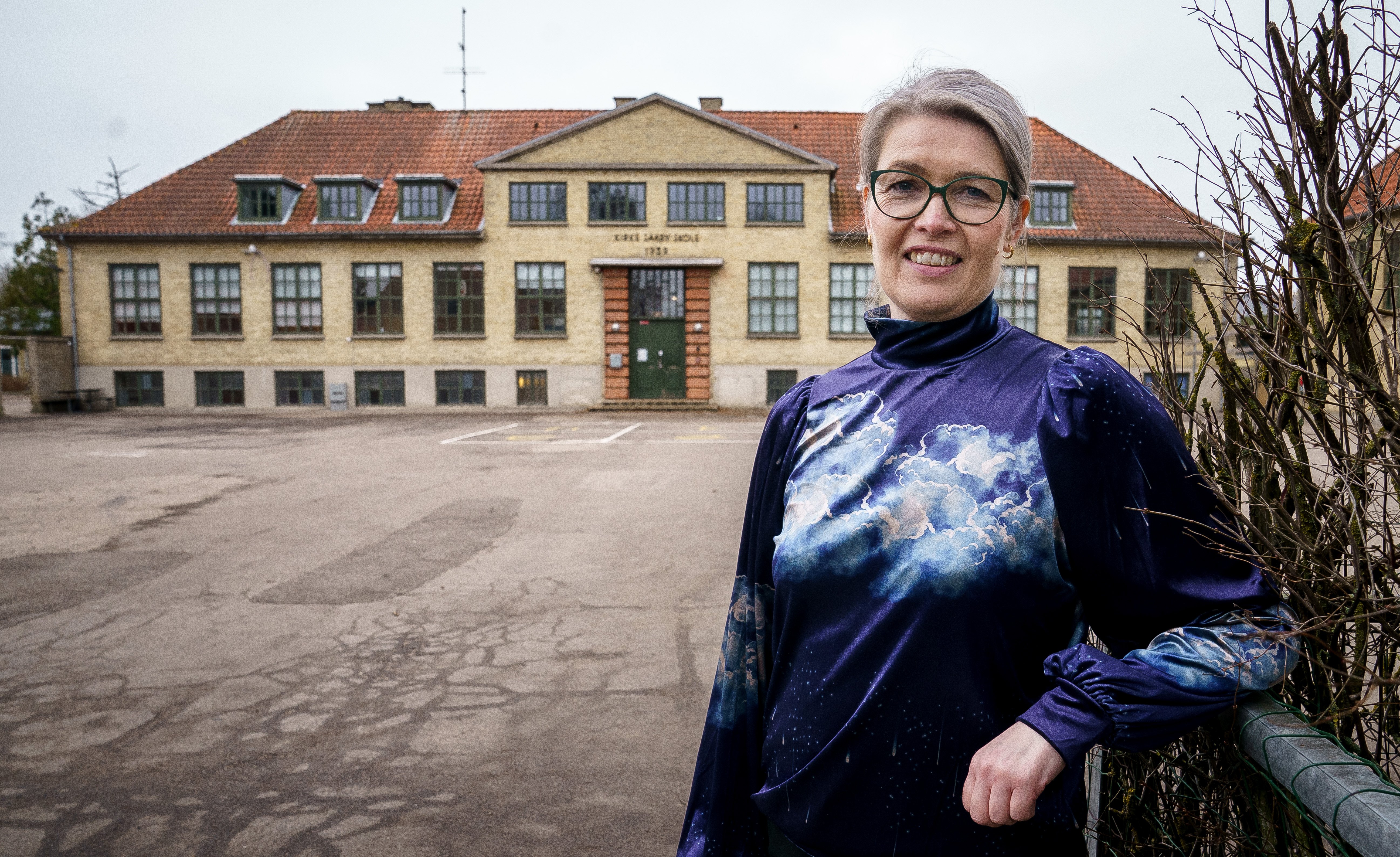 Sigrid Høgh-Lefholm kommer fra en stilling som souschef og afdelingsleder på en stor skole i Høje Tåstrup, med ansvar for udskolingen og 28 lærere. Foto: Mie Neel