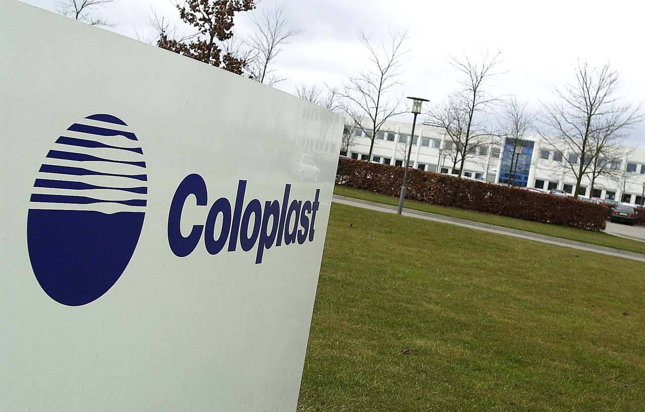 Coloplast, der har hovedsæde i Humlebæk, præsenterede tirsdag morgen sit regnskab, der viser, at overskuddet er skrumpet en smule.