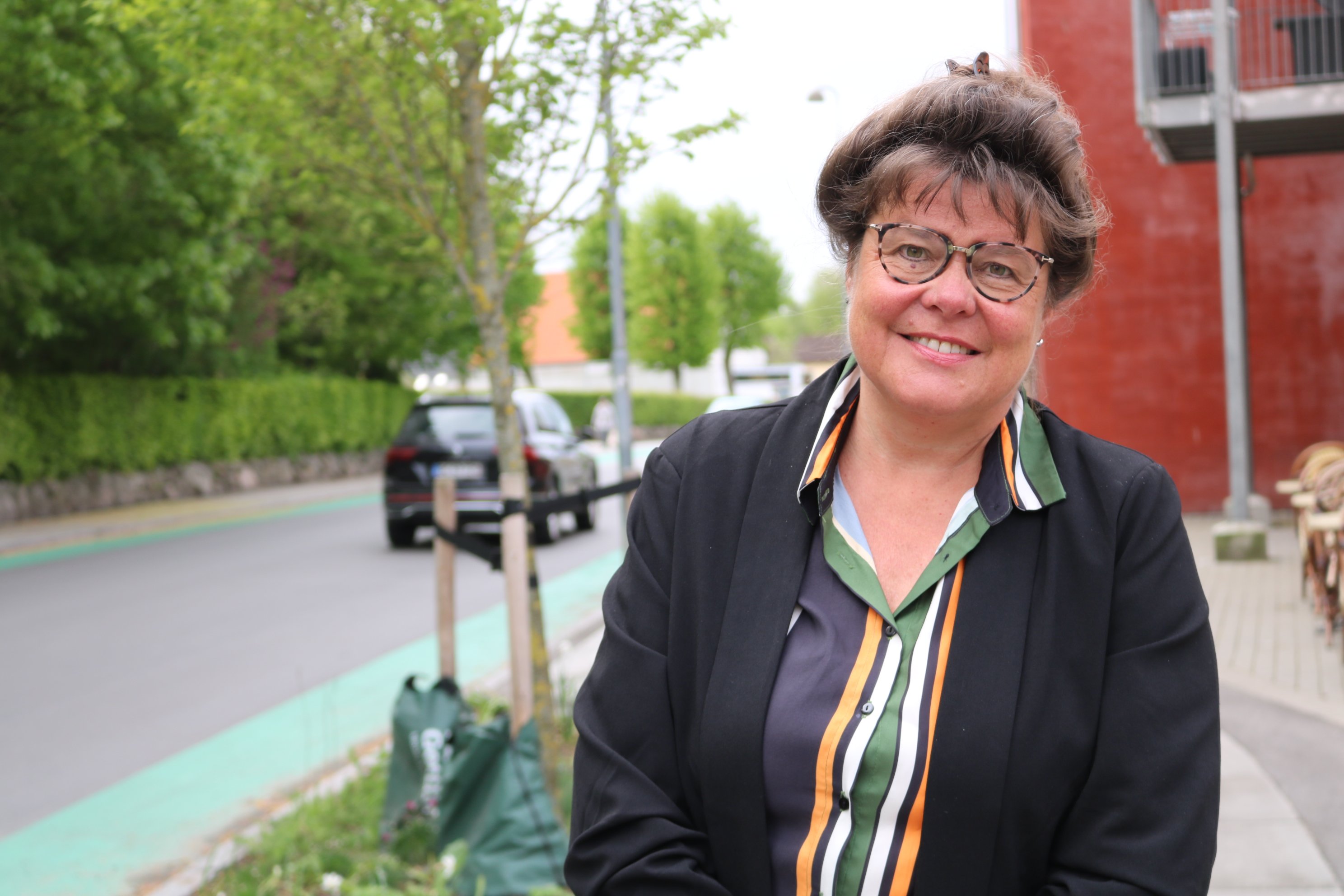 Line Holm Jacobsen er formand for Hvalsø Byforum.