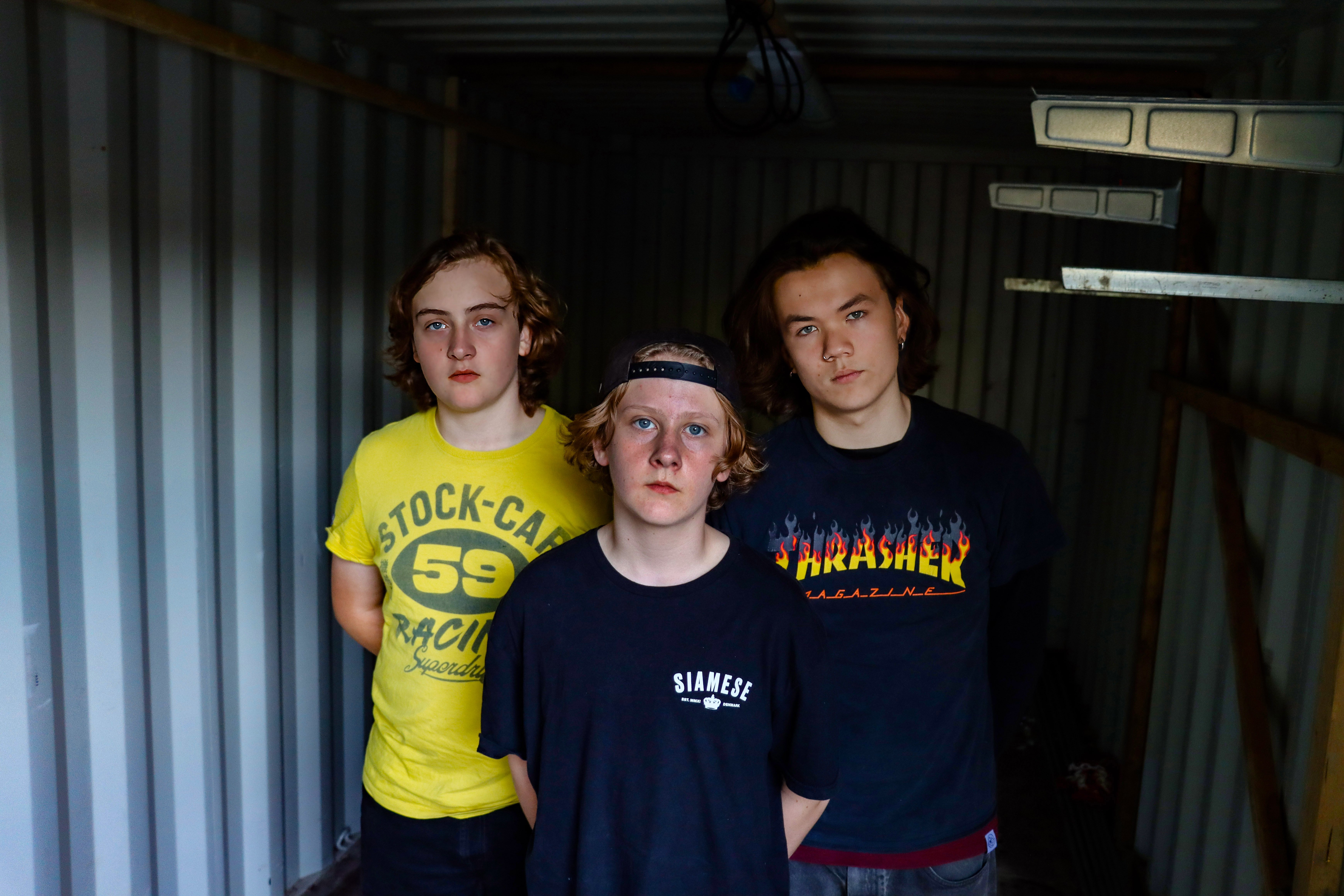 De er kun 14-16 år, men har allerede oplevet mere end de fleste unge bands.