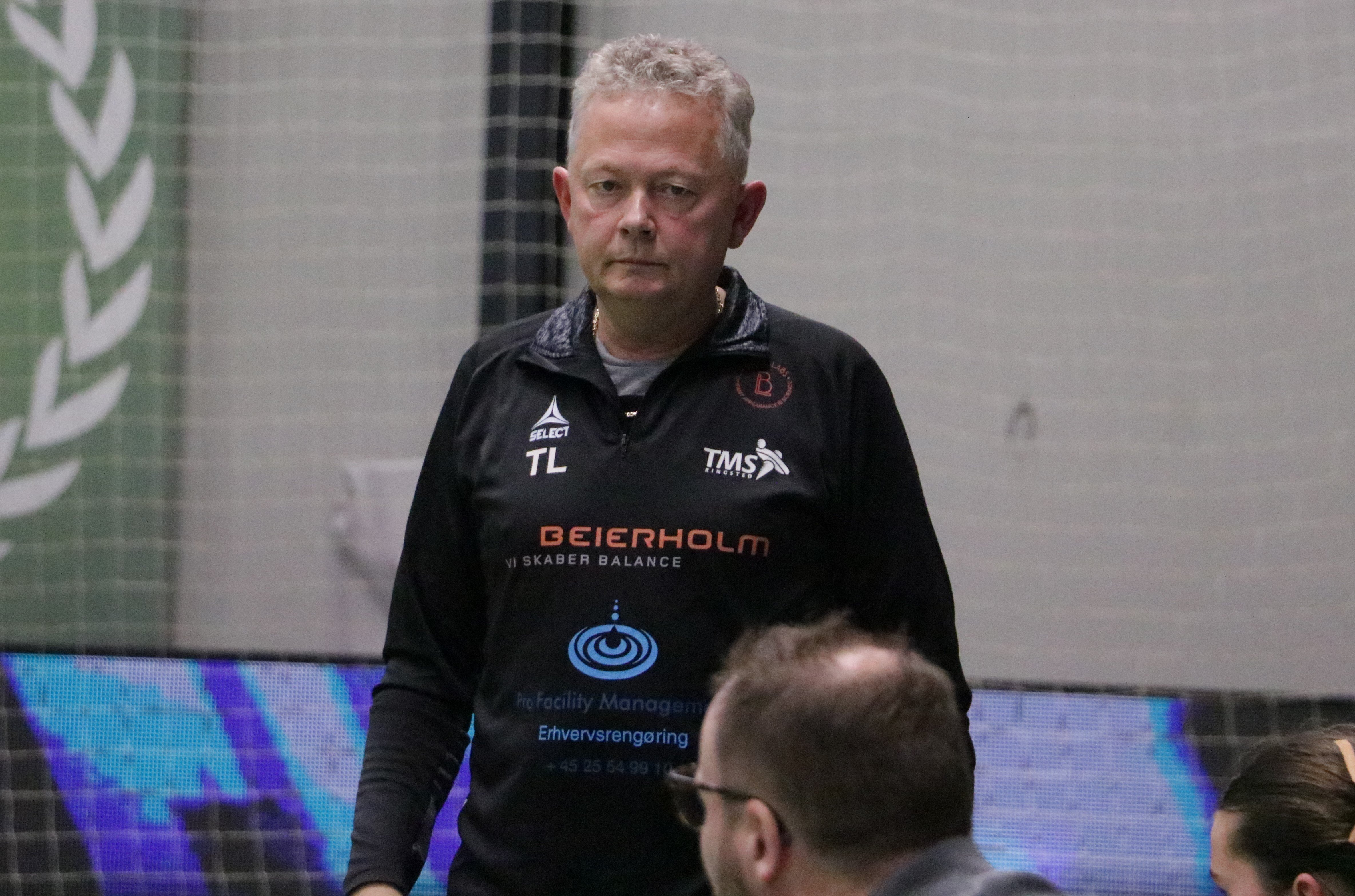 Tomas Laursens blik siger det hele. Han stopper ikke som en glad mand i TMS Ringsted. Foto: Anders Kamper