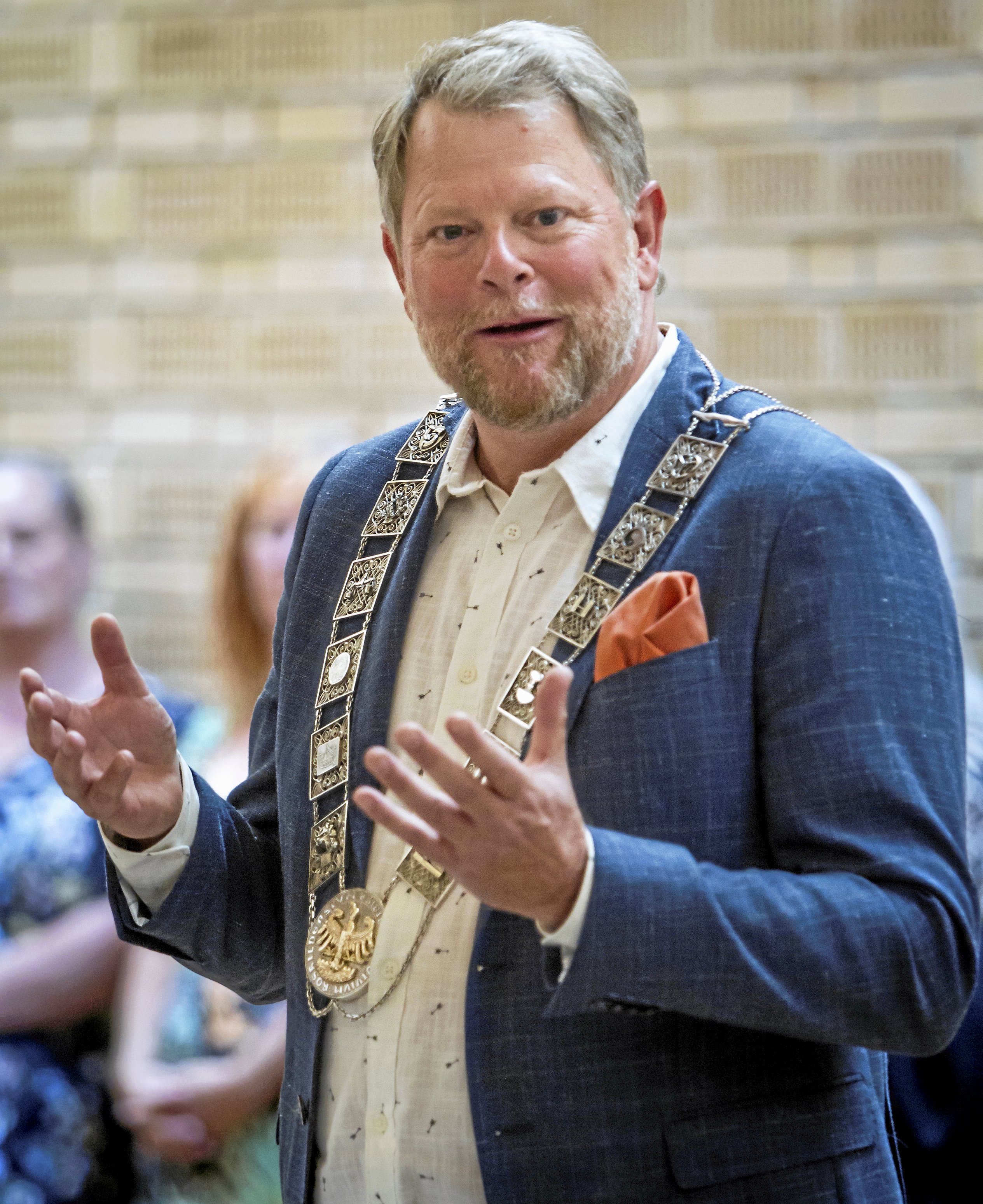 Tomas Breddam blev borgmester den 8. august 2019, da han afløste Joy Mogensen. Foto: Anders Ole Olsen