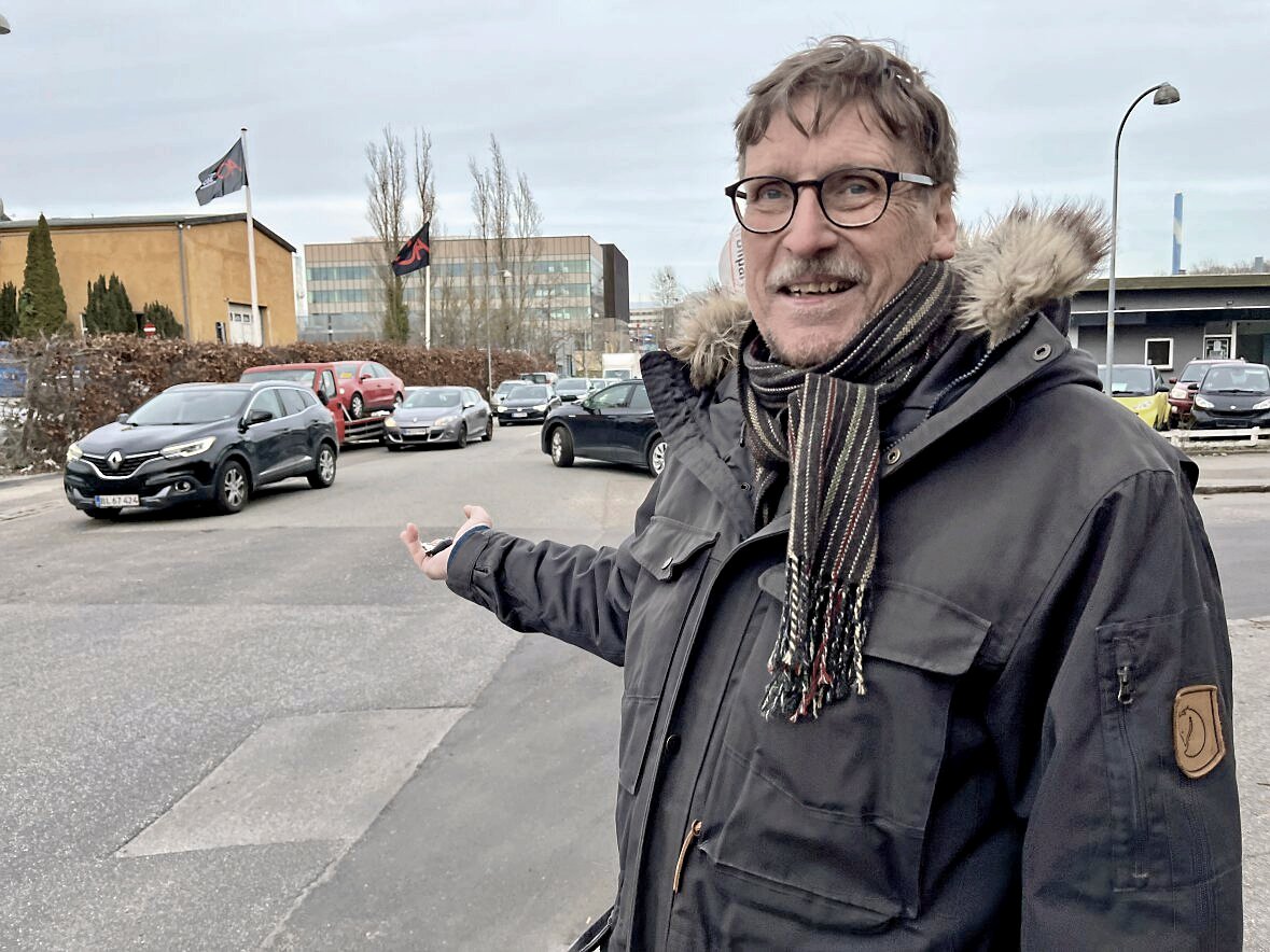 Anders Jensen taler på vegne af de 78 beboere som er ved at nå kvælningspunktet når vi taler trængsel og trafik