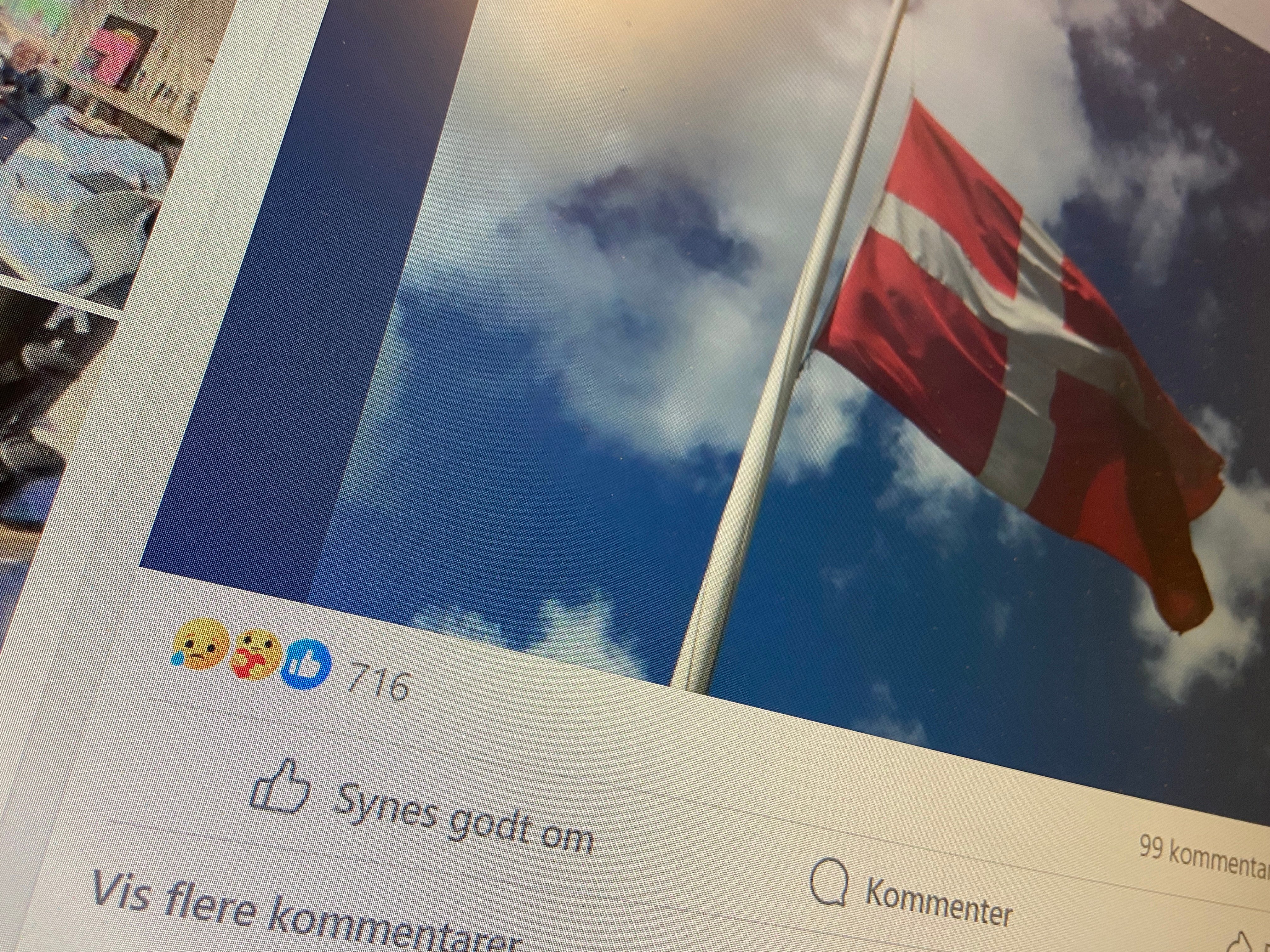 Mandens arbejdsplads har lavet et Facebook-opslag, der har fået stor opmærksomhed. Foto: Martin Pedersen