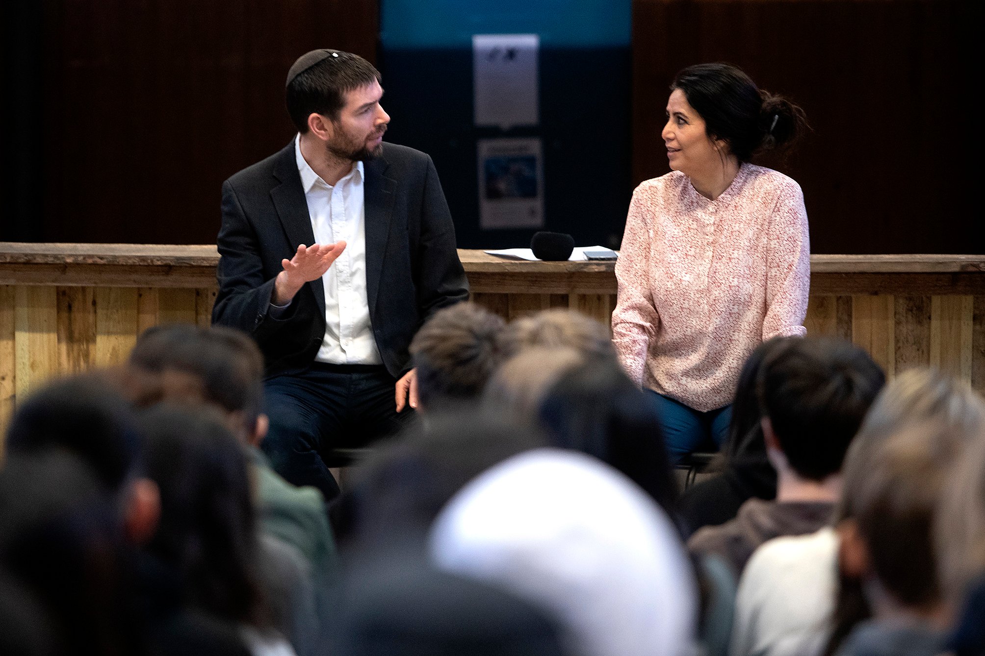 Jødedom og islam har meget tilfælles, var Jair Melchior og Özlem Cekic enige om. Foto: Kim Rasmussen.