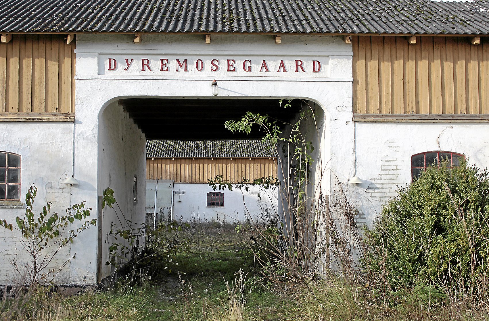 Ny lokalplan åbner blandt andet for, at HusCompagniet opfører et orangeri på fundamentet af Dyremosegårds hovedhus. Foto: Niels Idskov