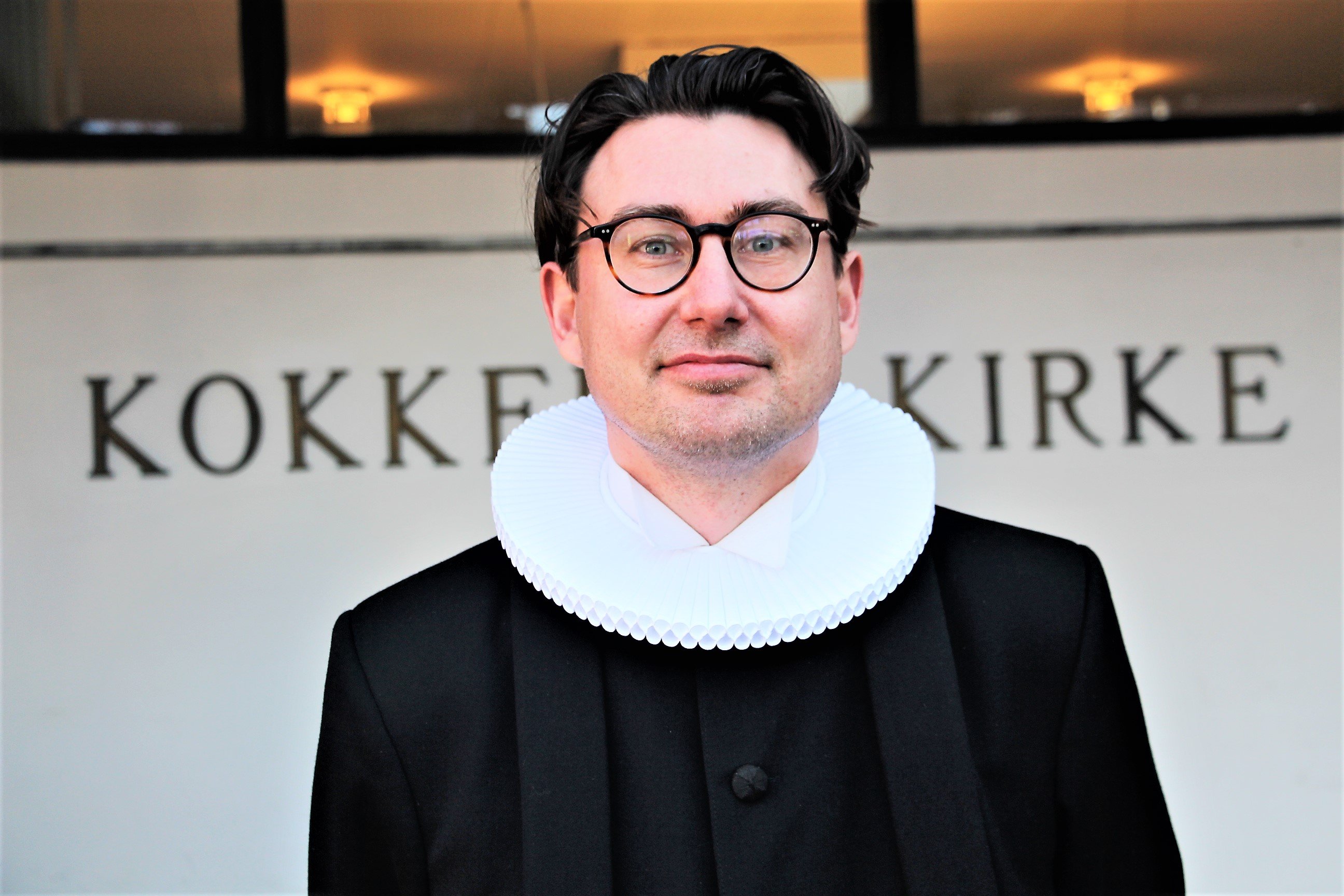 Sognepræst Martin Ravn hiver den 300 år gamletyske filosof Immanuel Kant frem.