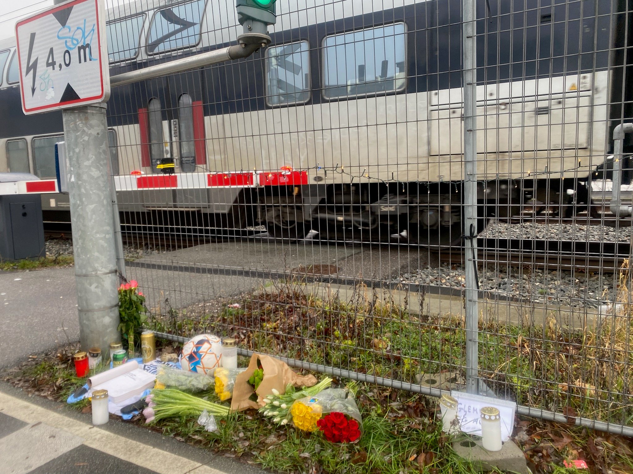 Kim Frandsen blev påkørt lørdag aften klokken 23.16 i fodgængerovergangen mellem Haverne og Køge Havn