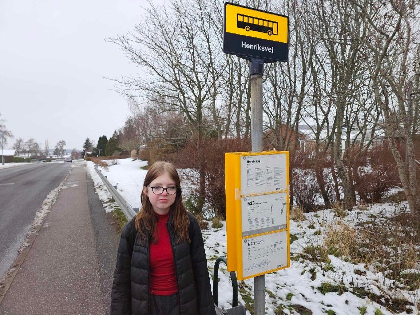 Nadia Dahl Pedersen er en af dem, der er blevet ramt af ændringerne på bus 420.