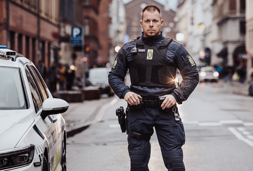 Christian Berthelsen, der normalt bor i Korsør, er her fotograferet på arbejde i København. Foto: Connie Maria Westergaard