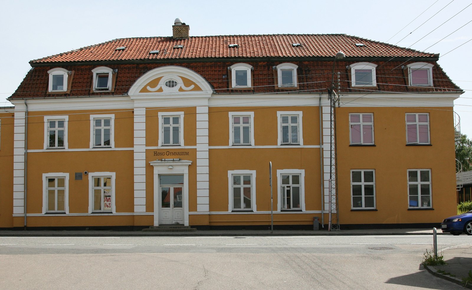 Høng Gymnasium - landets mindste.