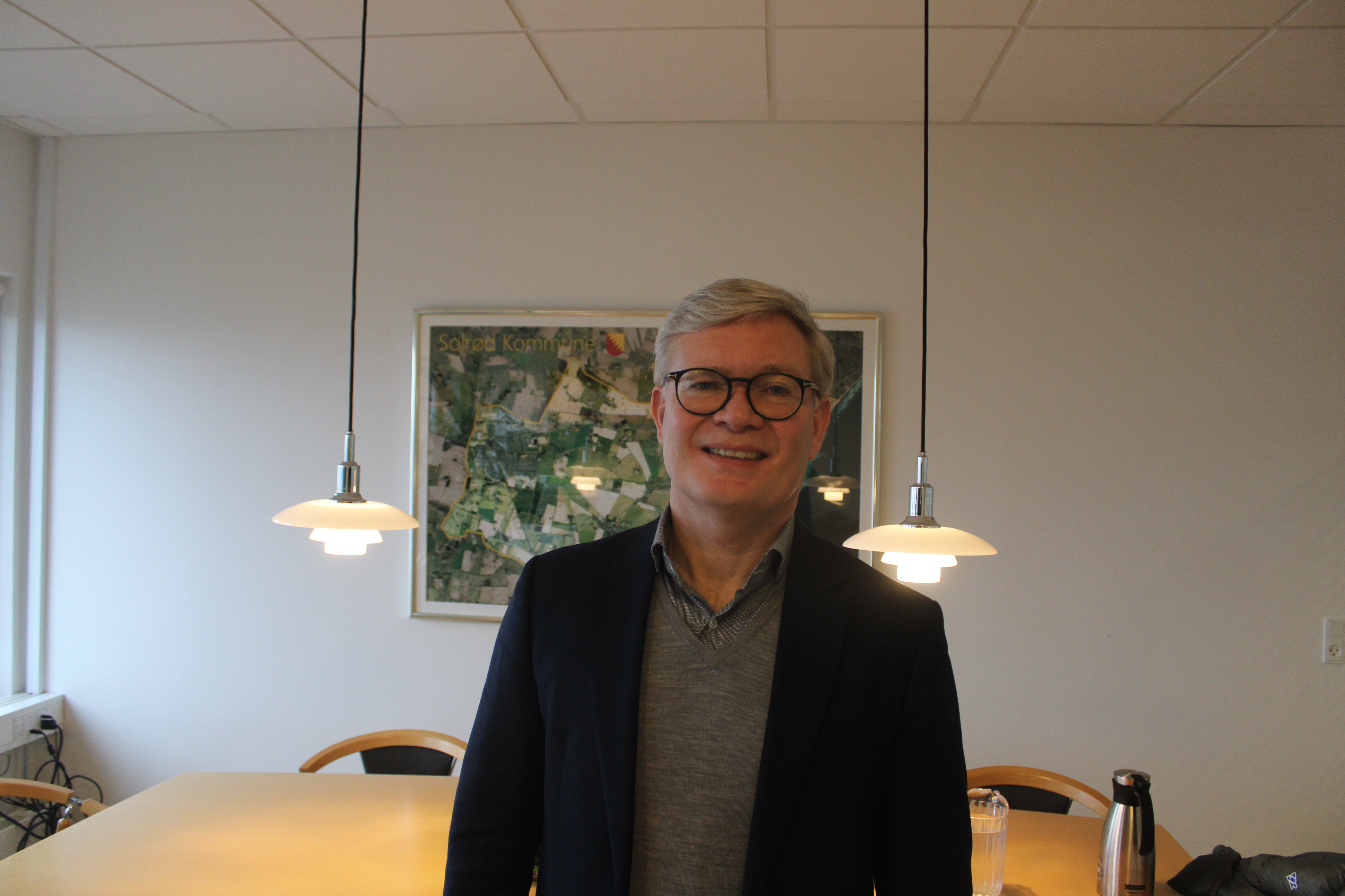 Nikolaj Weyser Mortensen kom fra en stilling som direktør for Ressource- og serviceforvaltningen i Rødovre Kommune. Privat bor han i Værløse med sin hustru og to store sønner. Foto: Thomas Kellermann