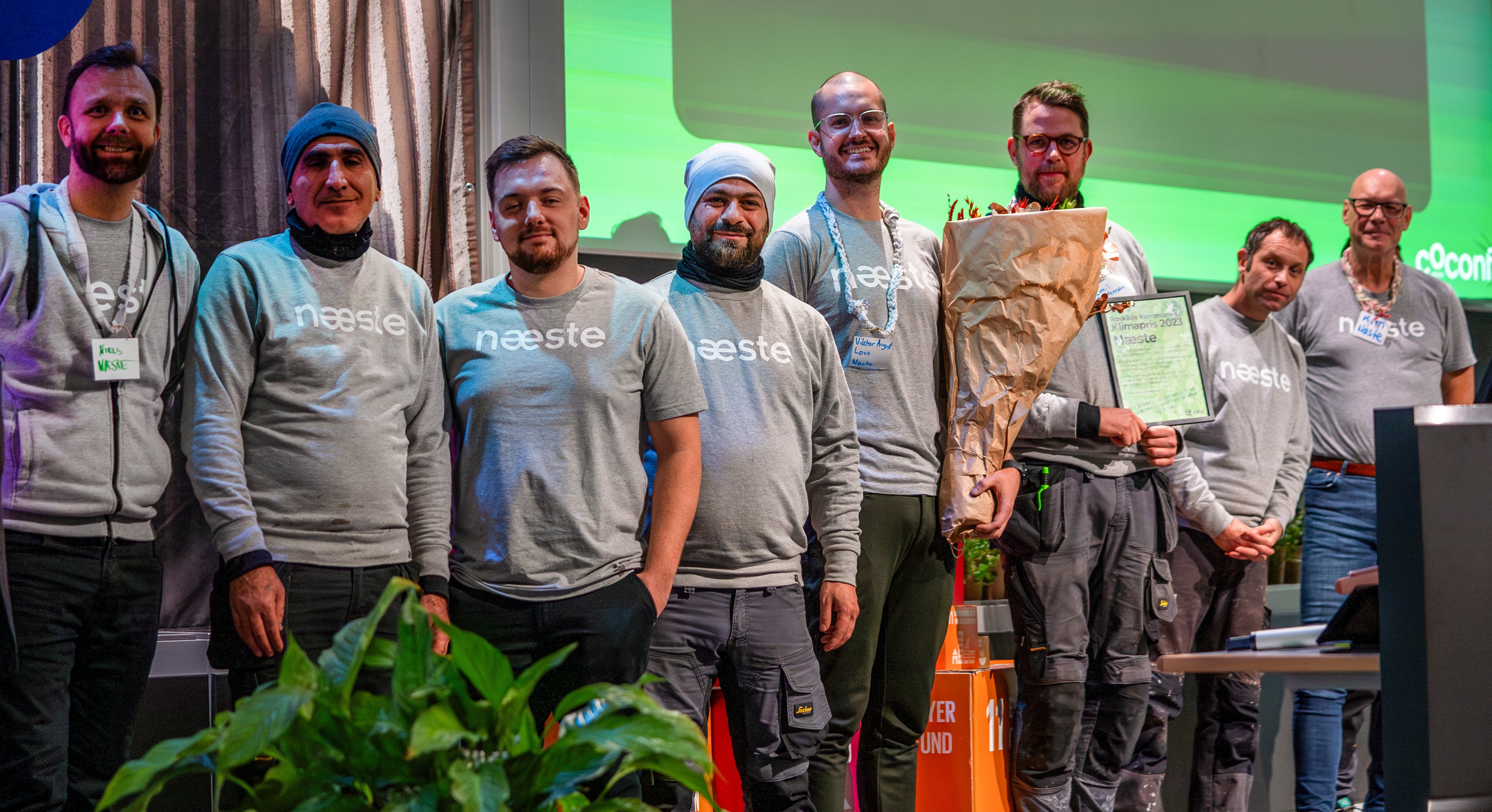 Byggevirksomheden Næste er dette års modtager af Roskilde Kommunes klimapris. Foto: Roskilde Kommune
