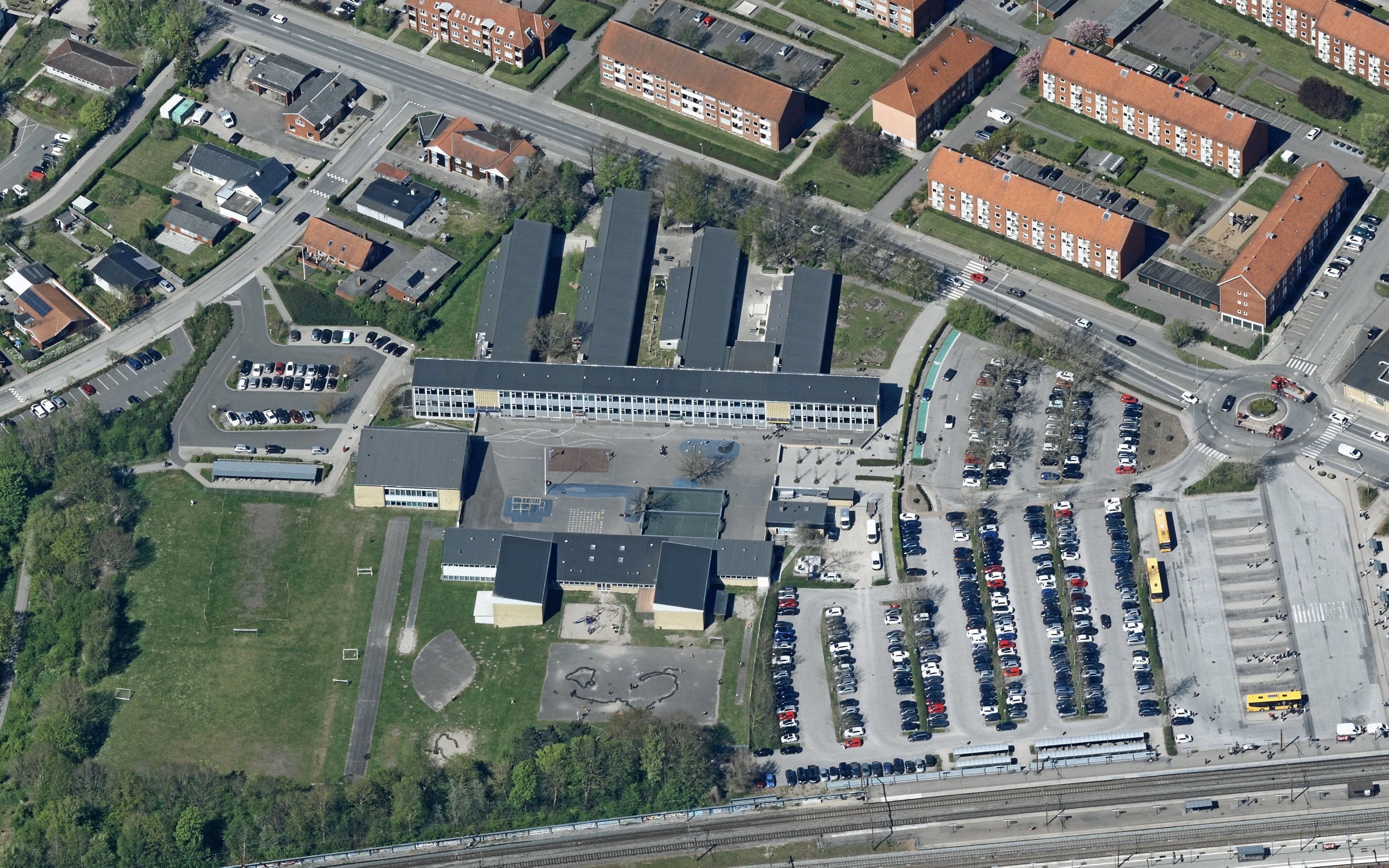 Efter påbud om vold fra elever helt ned til 0. klasse kritiserer flere forældre nu Dagmarskolen for at svigte både de ansatte og eleverne. Foto: Styrelsen for Dataforsyning og Infrastruktur