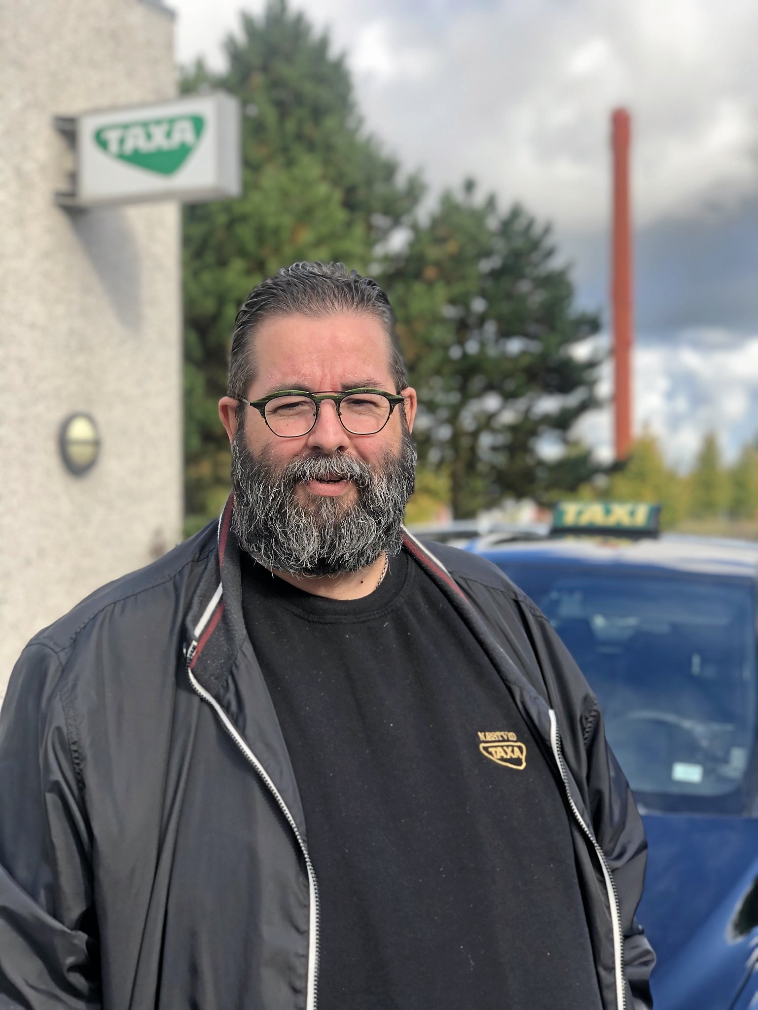 Næstformand i Næstved Taxa, Ole Gaarde Kristensen, er bekymret for udviklingen på vegne af de ældre svage borgere. Foto: Ida  Steenfeldt Andersen