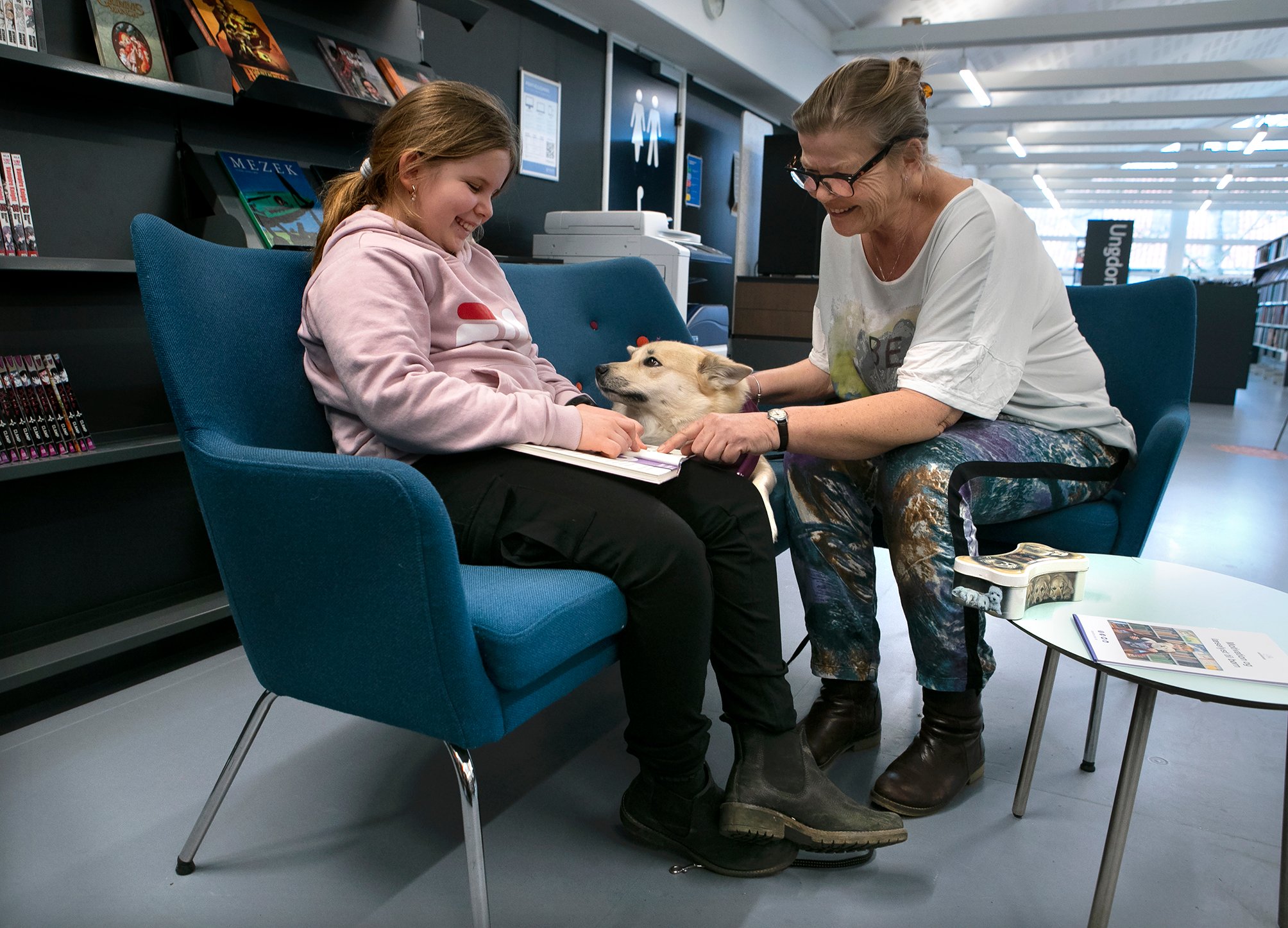 LÆSLÆS har gennem flere år givet familier mulighed for at mødes om historier og oplevelser i bibliotekets rammer.