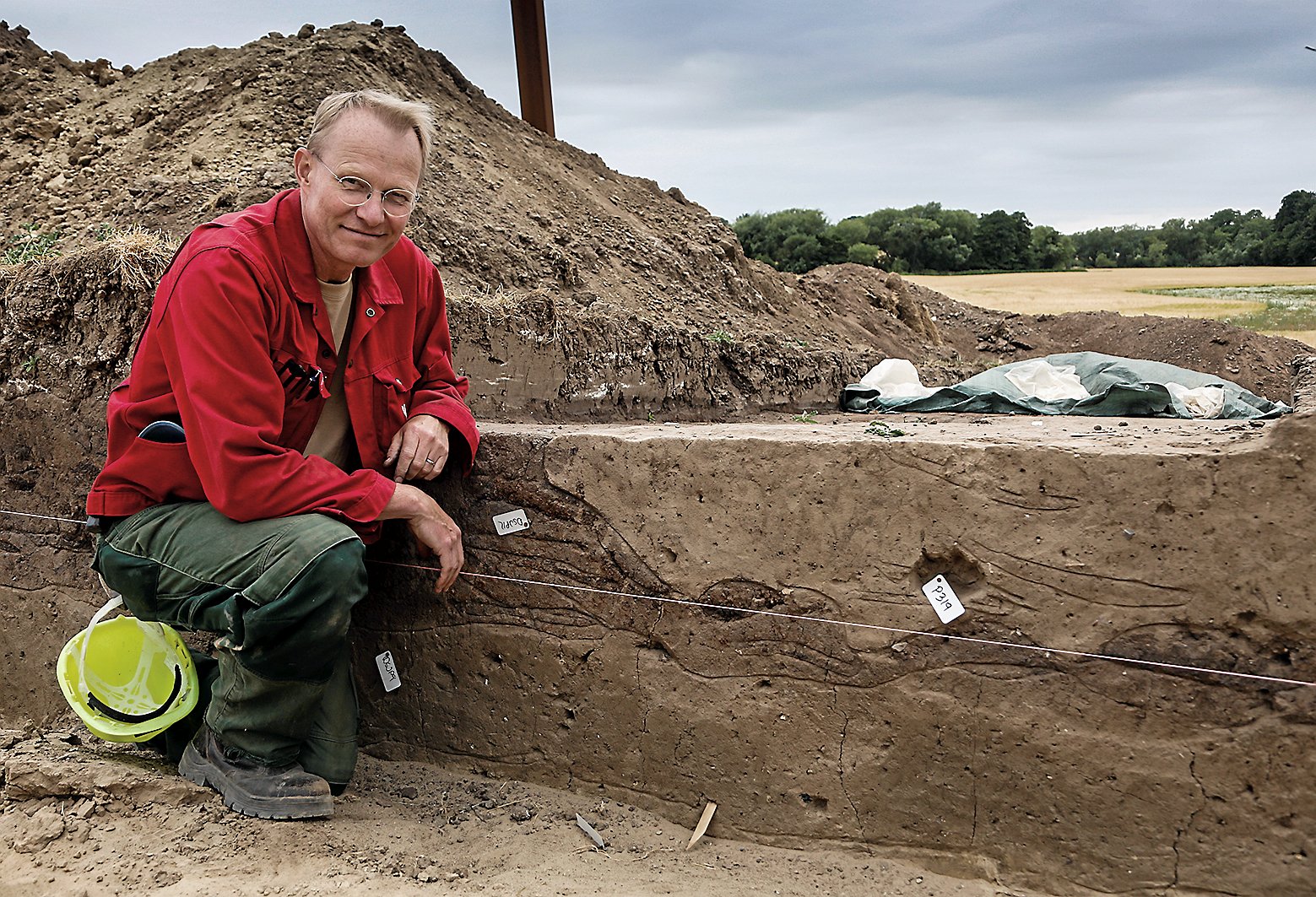Arkæolog Jens Ulriksen er manden bag fortællingen om Borgring. Nu drager han videre, men mindes først arbejdet med at gøre fundet til UNESCO Verdensarv.