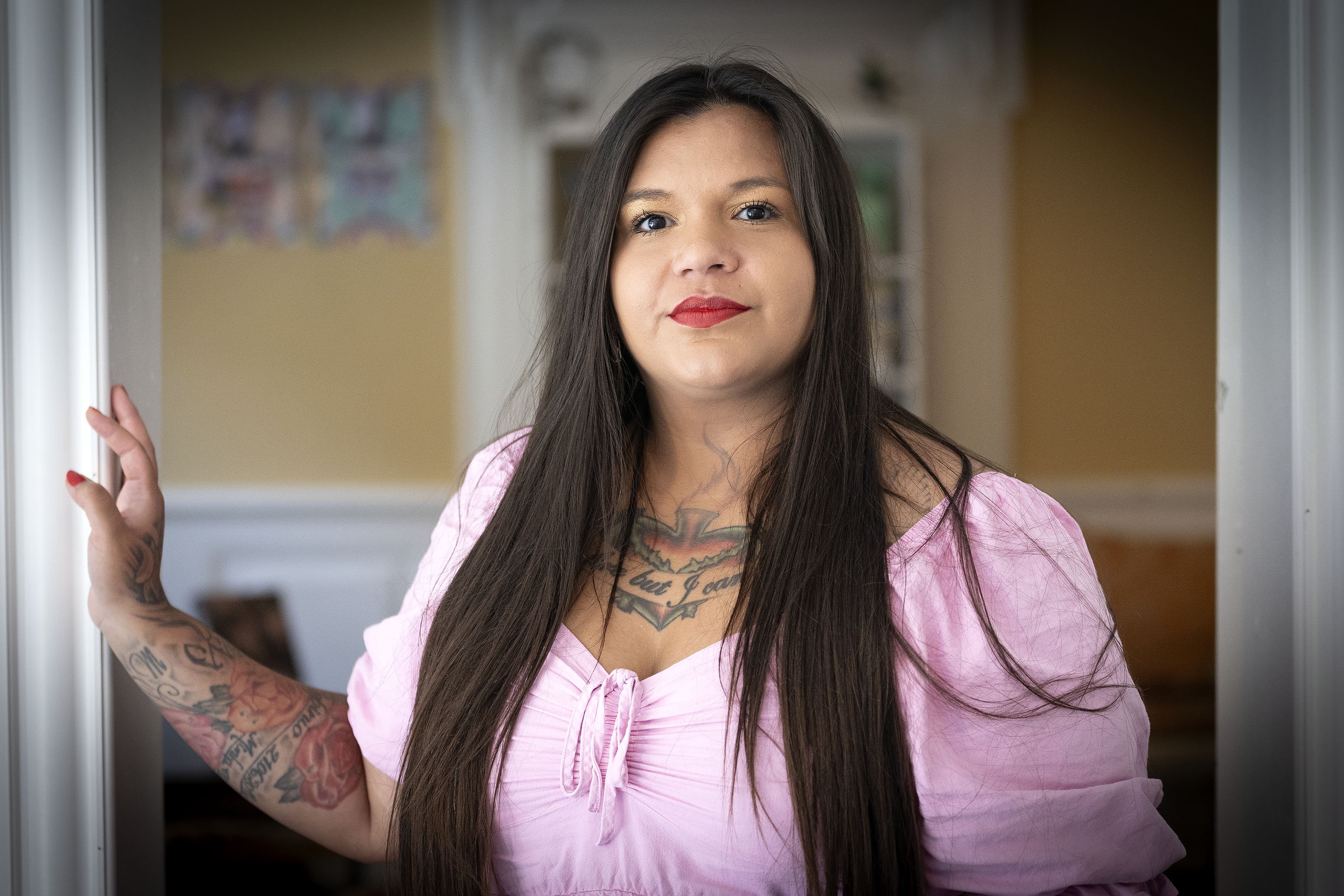 29-årige Laura Helena Pimentel da Silva bor i dag i Sorø med sin mand og fire sønner. Foto: Anders Ole Olsen